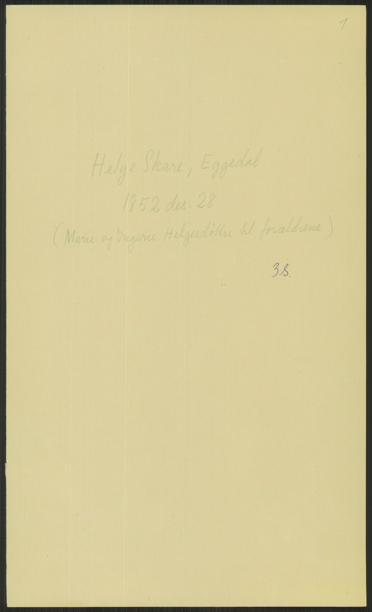 Samlinger til kildeutgivelse, Amerikabrevene, AV/RA-EA-4057/F/L0021: Innlån fra Buskerud: Michalsen - Ål bygdearkiv, 1838-1914, p. 223