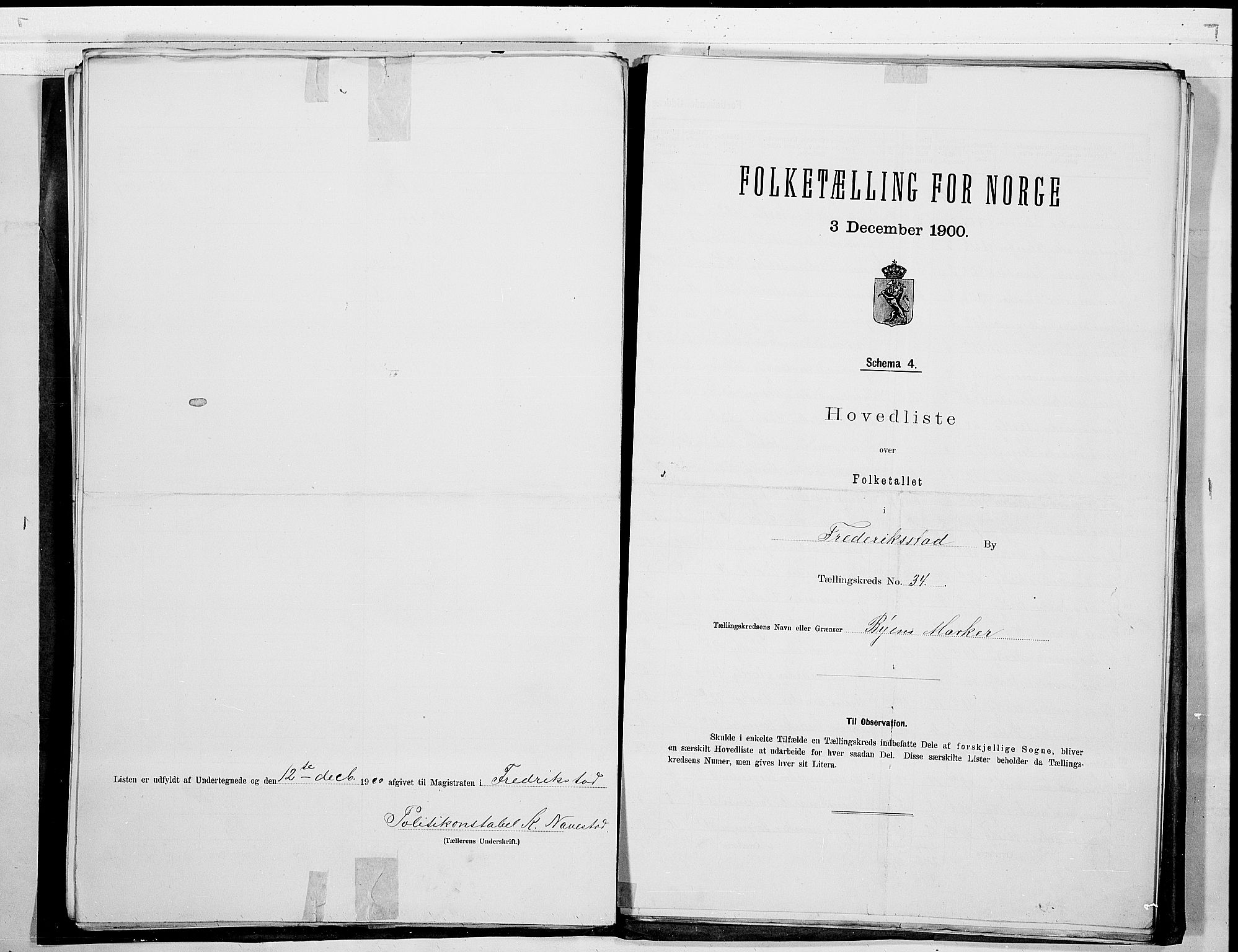 SAO, 1900 census for Fredrikstad, 1900, p. 70