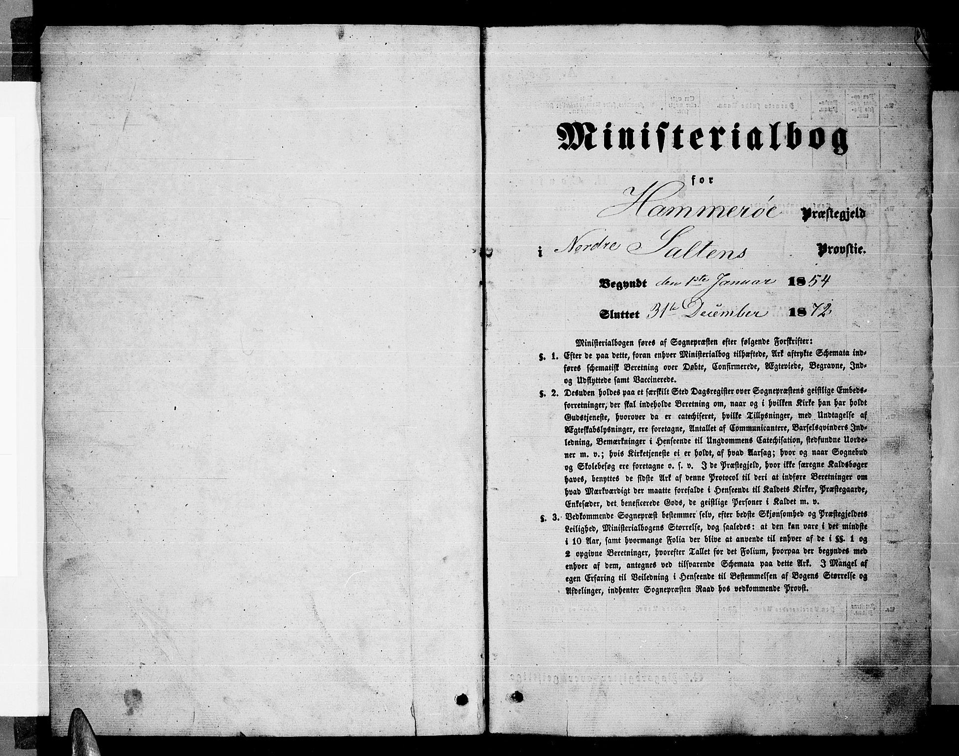 Ministerialprotokoller, klokkerbøker og fødselsregistre - Nordland, SAT/A-1459/859/L0857: Parish register (copy) no. 859C03, 1854-1873