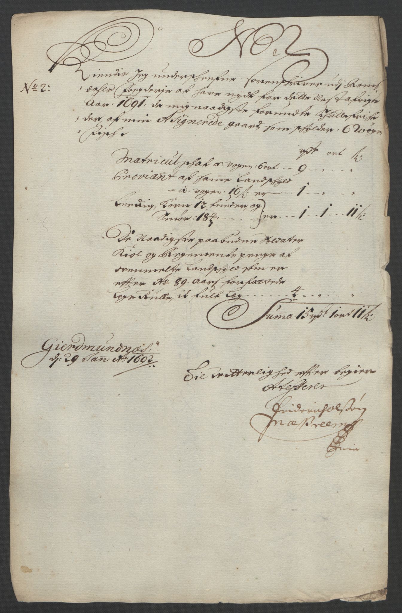 Rentekammeret inntil 1814, Reviderte regnskaper, Fogderegnskap, AV/RA-EA-4092/R55/L3649: Fogderegnskap Romsdal, 1690-1691, p. 339