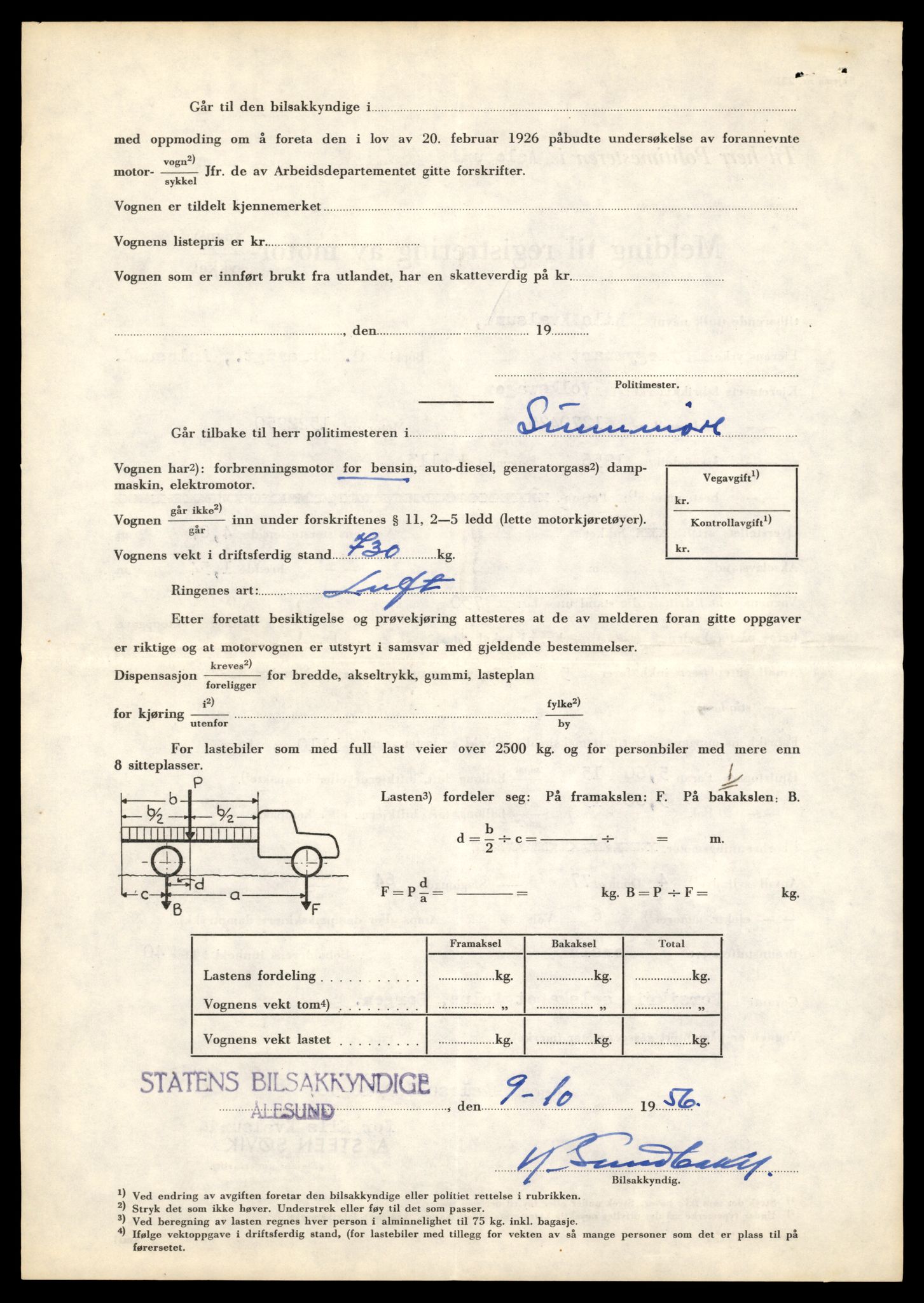 Møre og Romsdal vegkontor - Ålesund trafikkstasjon, AV/SAT-A-4099/F/Fe/L0018: Registreringskort for kjøretøy T 10091 - T 10227, 1927-1998, p. 1042