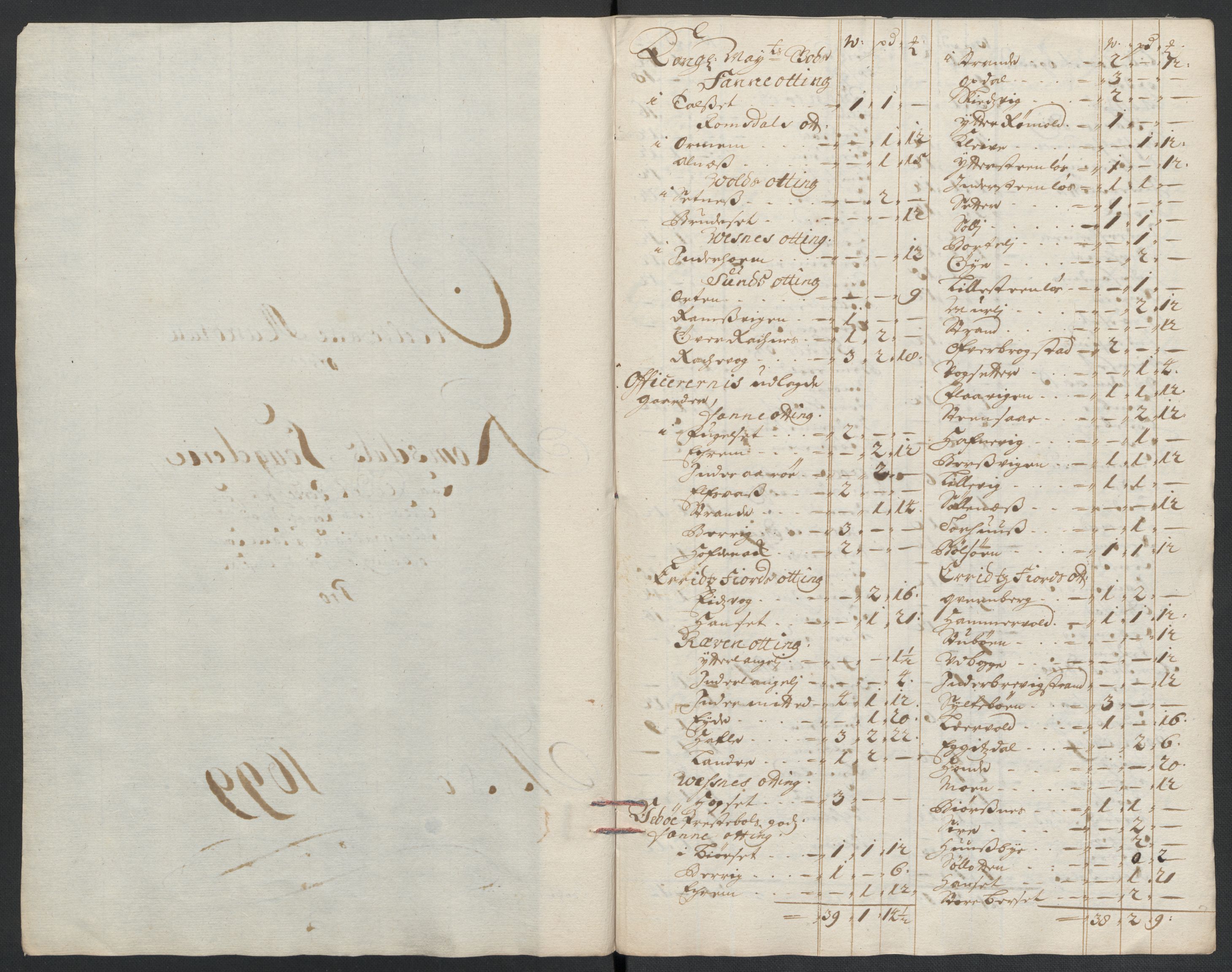 Rentekammeret inntil 1814, Reviderte regnskaper, Fogderegnskap, AV/RA-EA-4092/R55/L3654: Fogderegnskap Romsdal, 1699-1700, p. 145