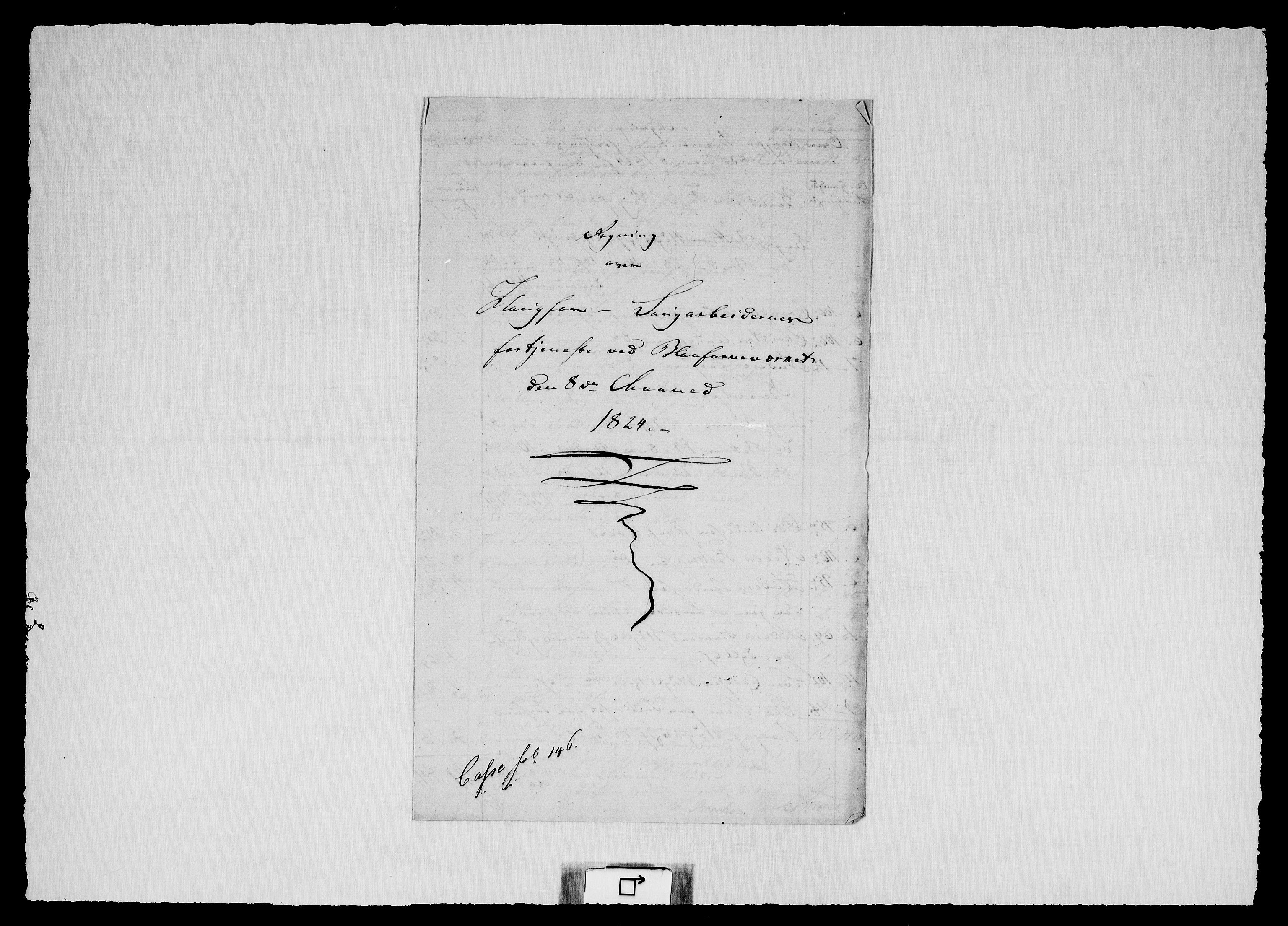 Modums Blaafarveværk, AV/RA-PA-0157/G/Gd/Gdd/L0308/0001: -- / Regning over Saugfolkenes Fortjeneste, 1823-1827, p. 22