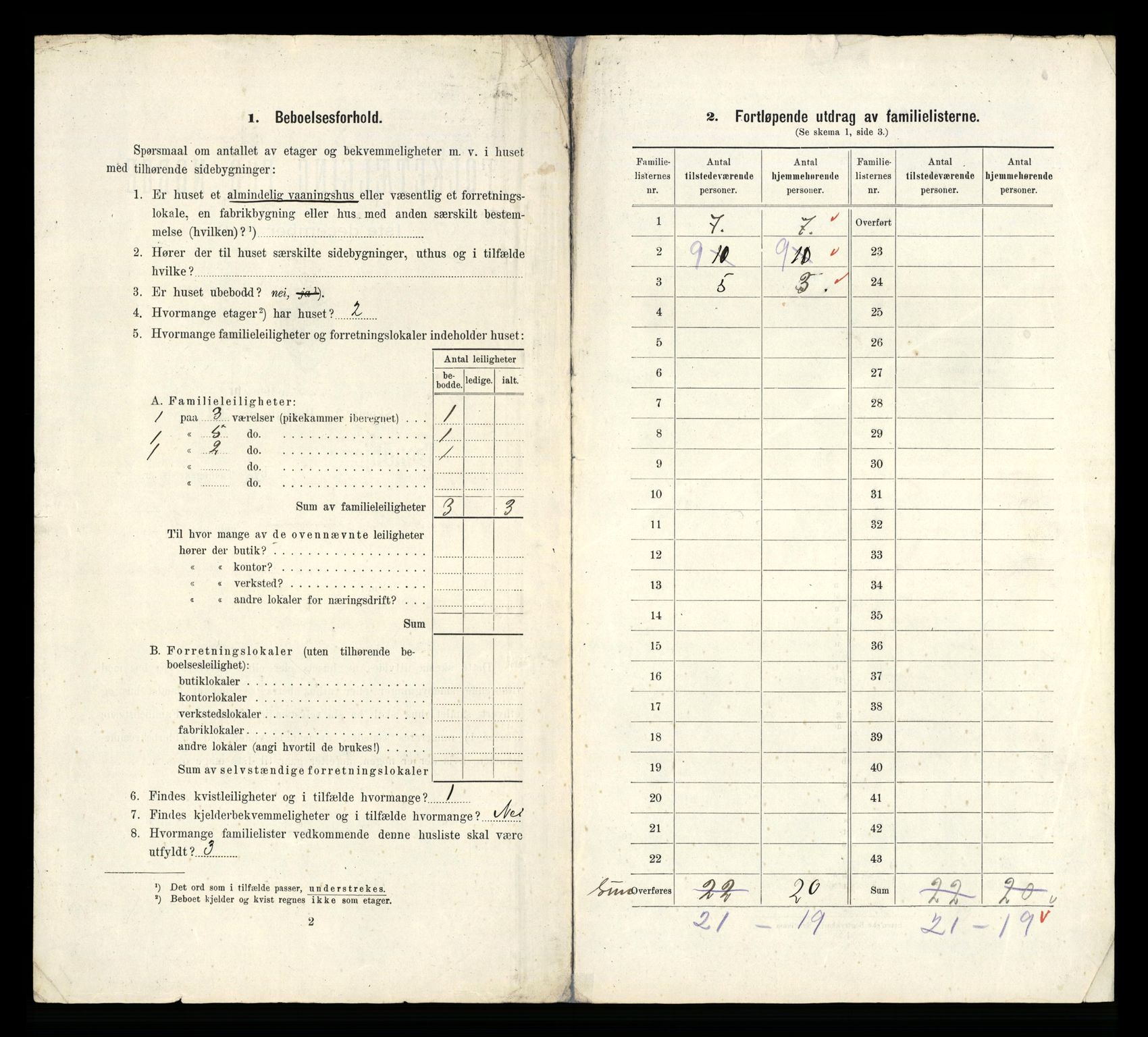 RA, 1910 census for Trondheim, 1910, p. 11114