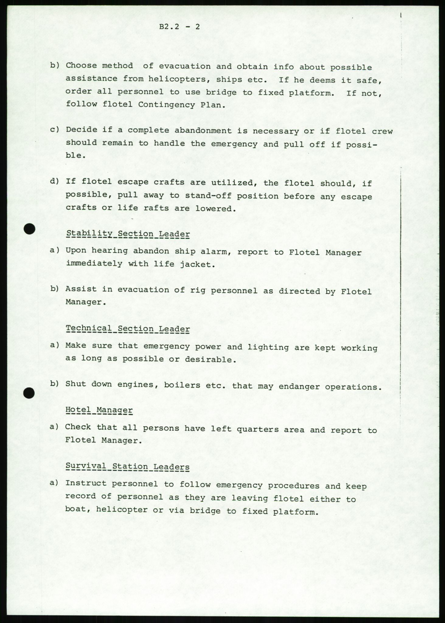 Justisdepartementet, Granskningskommisjonen ved Alexander Kielland-ulykken 27.3.1980, AV/RA-S-1165/D/L0016: O Beredskapsplaner (Doku.liste + O1-O3 av 3), 1980-1981, p. 309