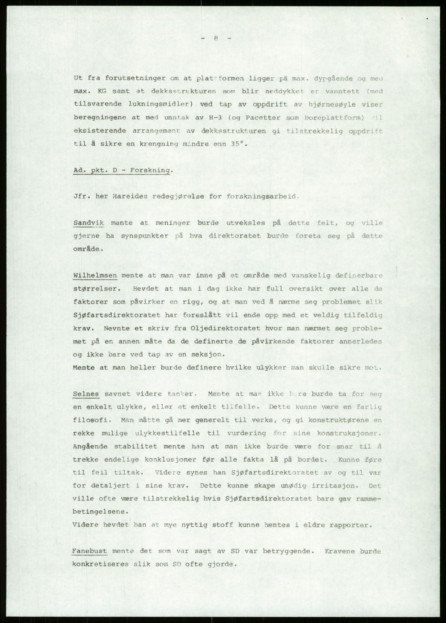 Justisdepartementet, Granskningskommisjonen ved Alexander Kielland-ulykken 27.3.1980, AV/RA-S-1165/D/L0013: H Sjøfartsdirektoratet og Skipskontrollen (H25-H43, H45, H47-H48, H50, H52)/I Det norske Veritas (I34, I41, I47), 1980-1981, p. 638