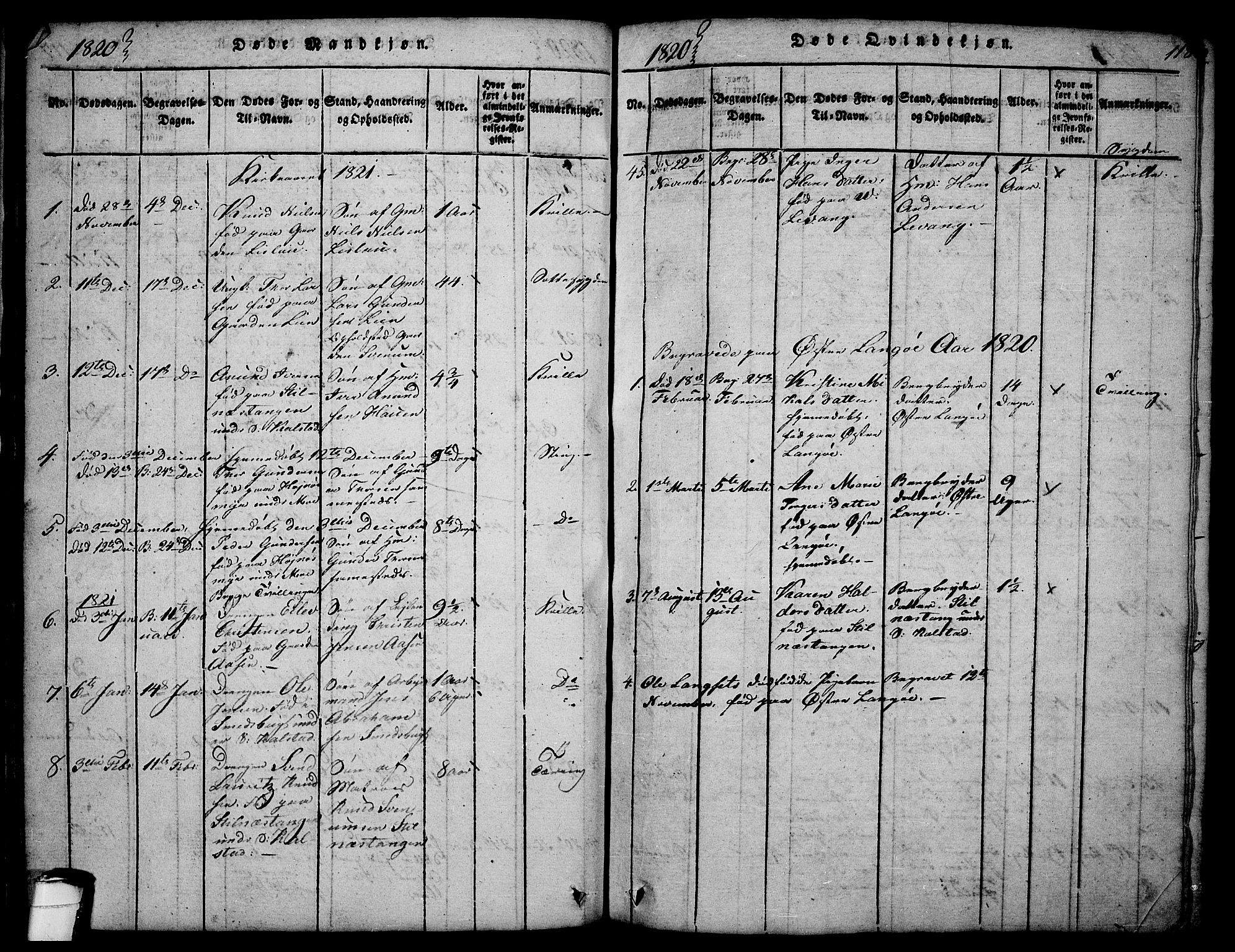 Sannidal kirkebøker, AV/SAKO-A-296/F/Fa/L0004: Parish register (official) no. 4, 1814-1829, p. 118