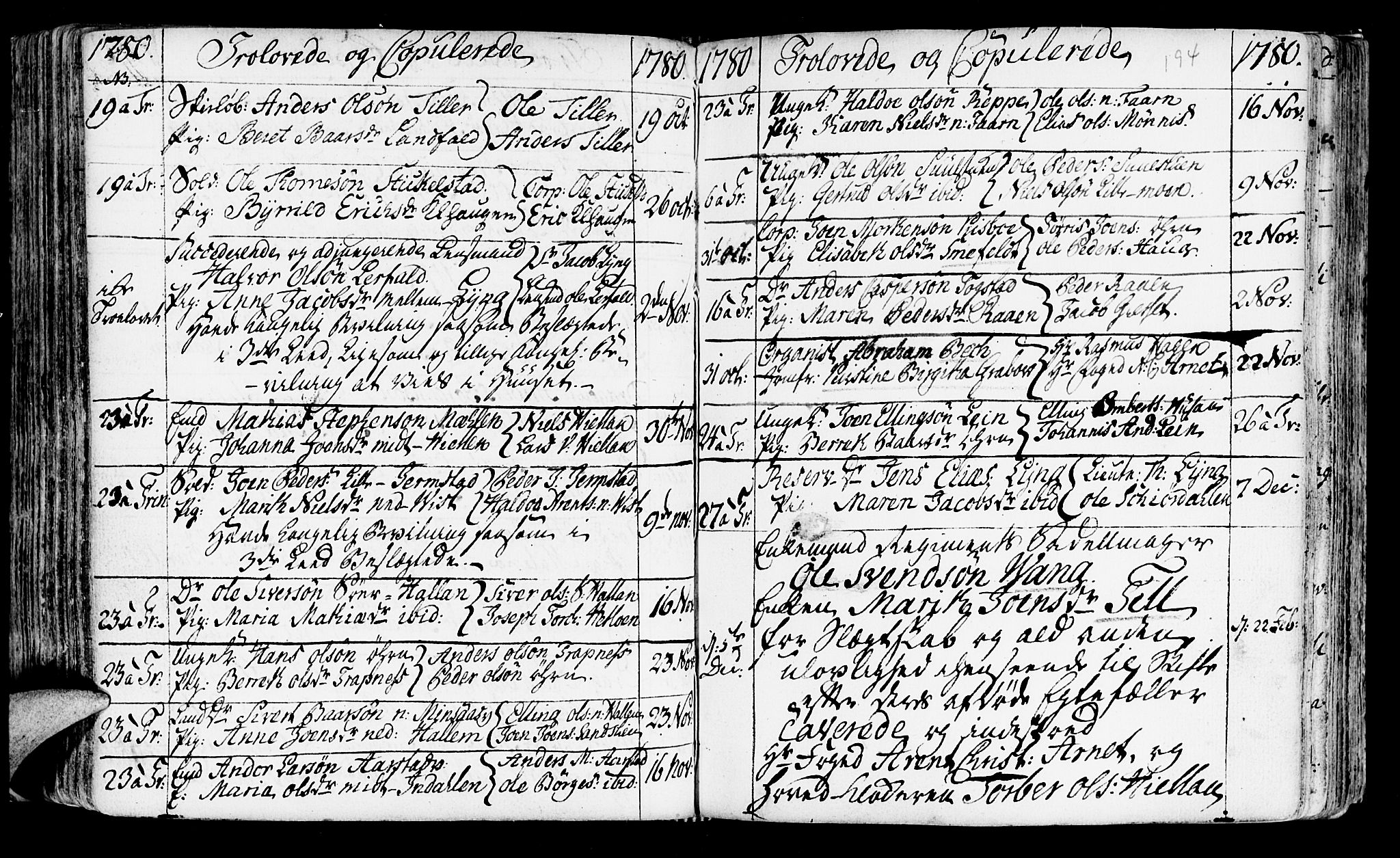 Ministerialprotokoller, klokkerbøker og fødselsregistre - Nord-Trøndelag, SAT/A-1458/723/L0231: Parish register (official) no. 723A02, 1748-1780, p. 194