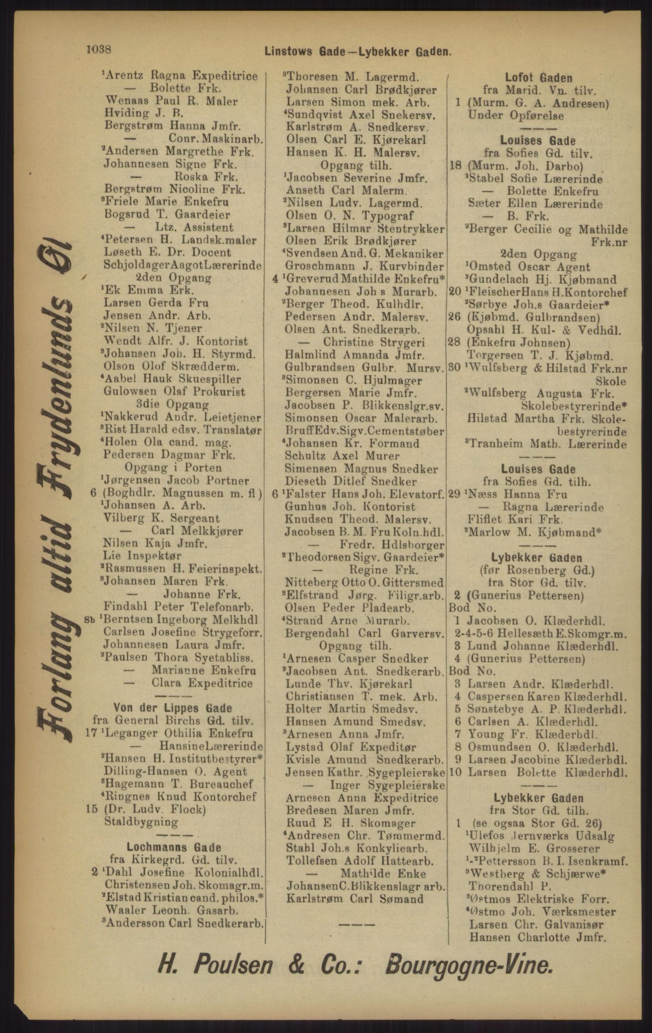 Kristiania/Oslo adressebok, PUBL/-, 1902, p. 1038