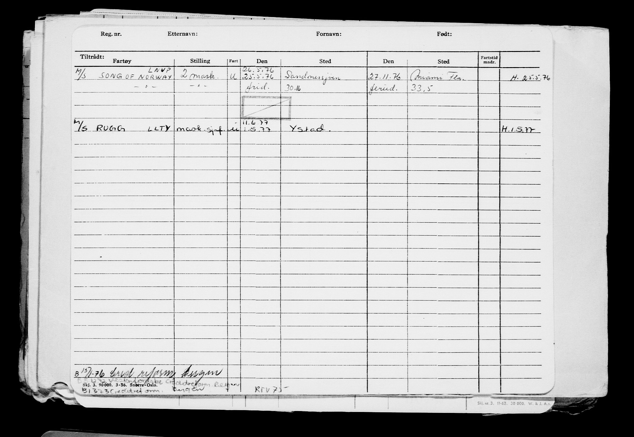 Direktoratet for sjømenn, AV/RA-S-3545/G/Gb/L0186: Hovedkort, 1920, p. 276