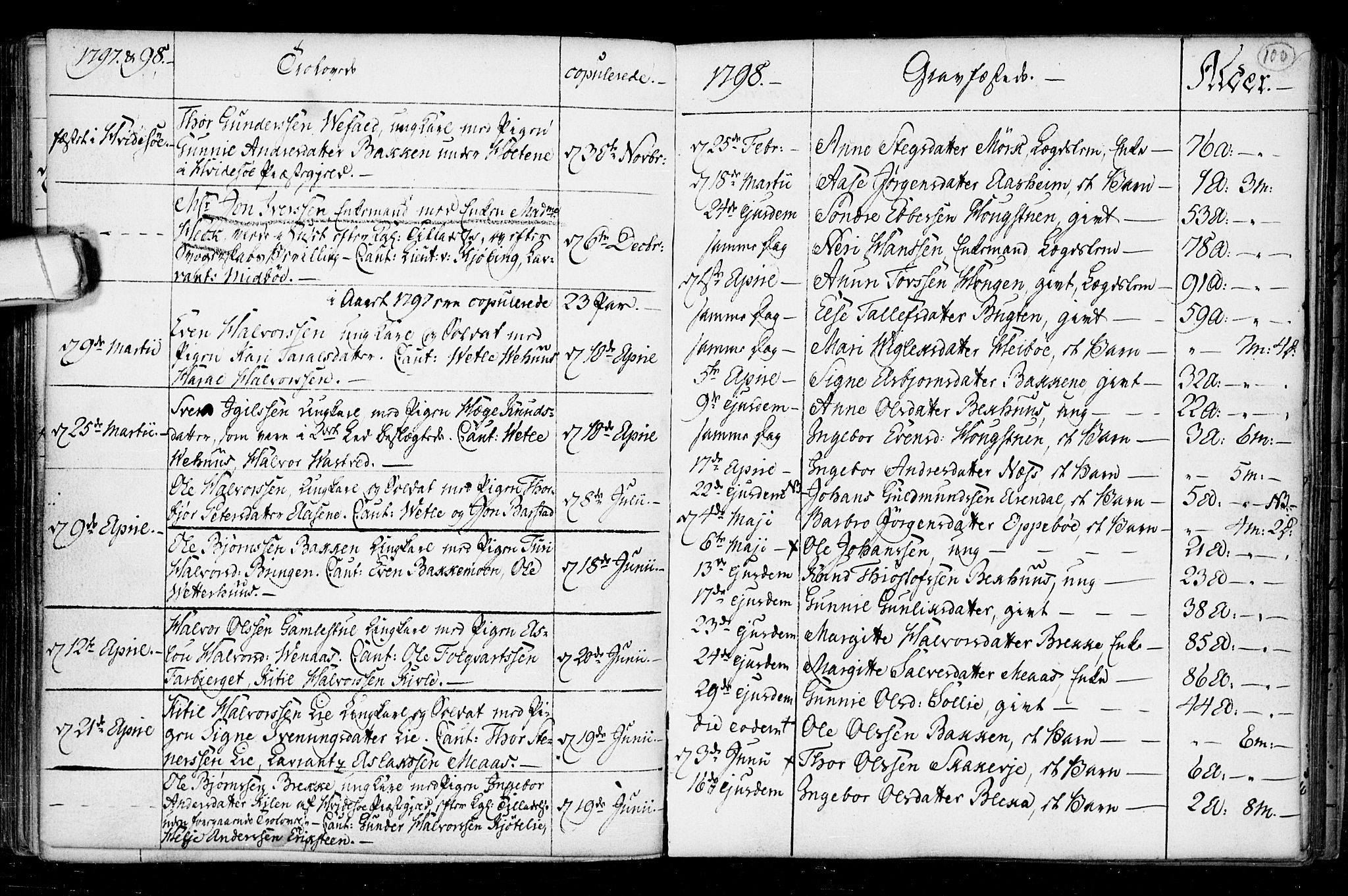 Seljord kirkebøker, SAKO/A-20/F/Fa/L0008: Parish register (official) no. I 8, 1755-1814, p. 100