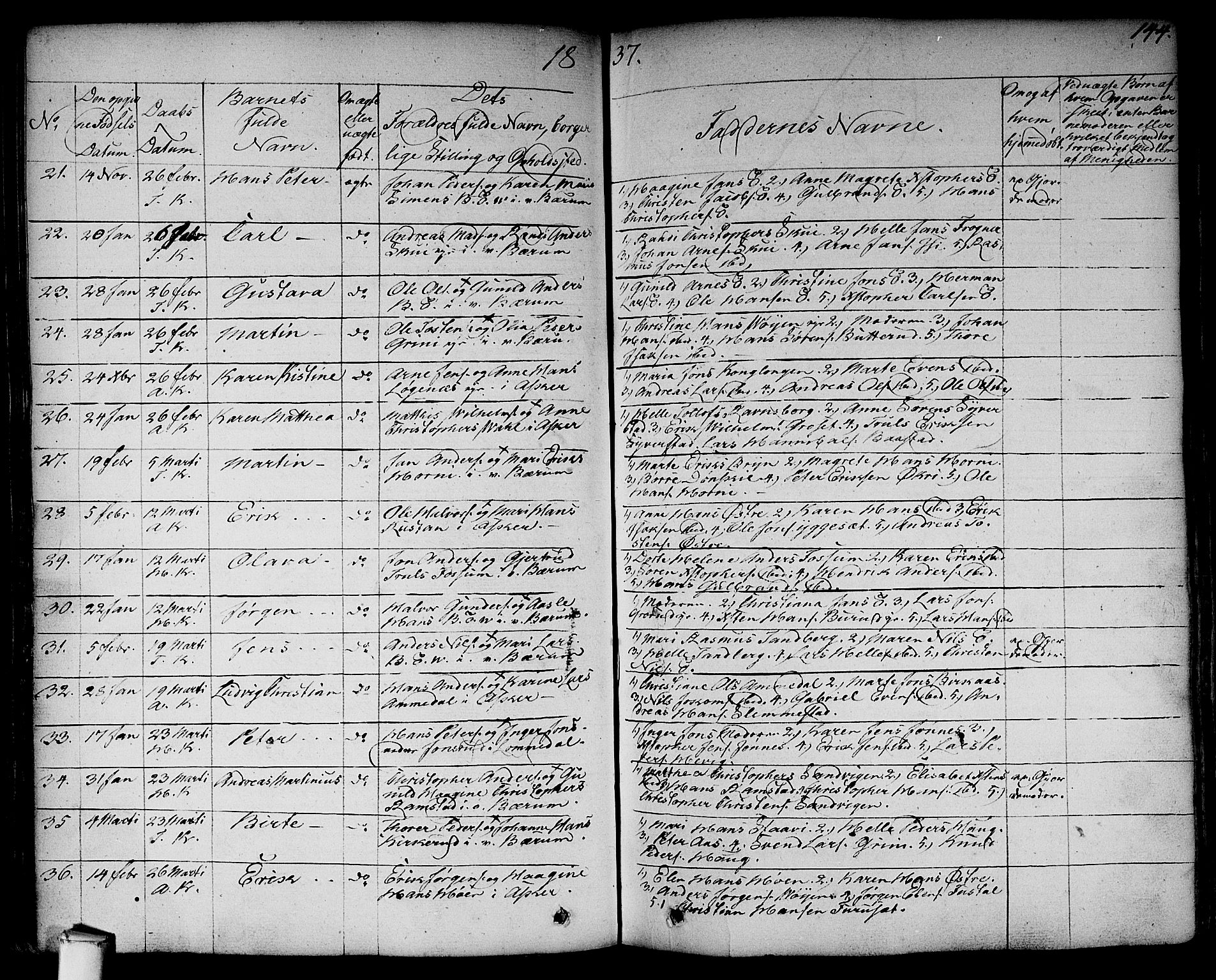 Asker prestekontor Kirkebøker, SAO/A-10256a/F/Fa/L0007: Parish register (official) no. I 7, 1825-1864, p. 144