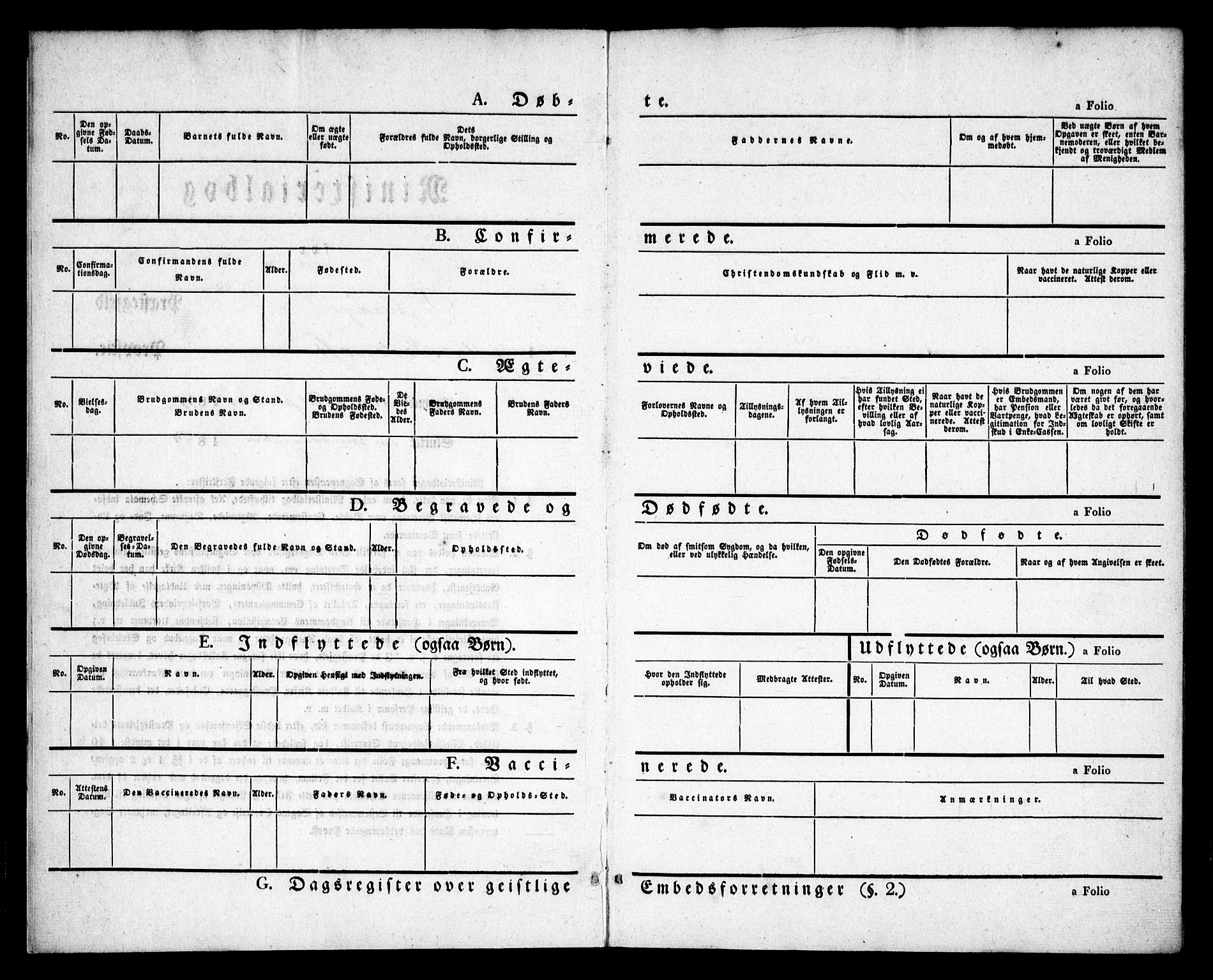 Dypvåg sokneprestkontor, AV/SAK-1111-0007/F/Fa/Faa/L0005: Parish register (official) no. A 5, 1841-1854