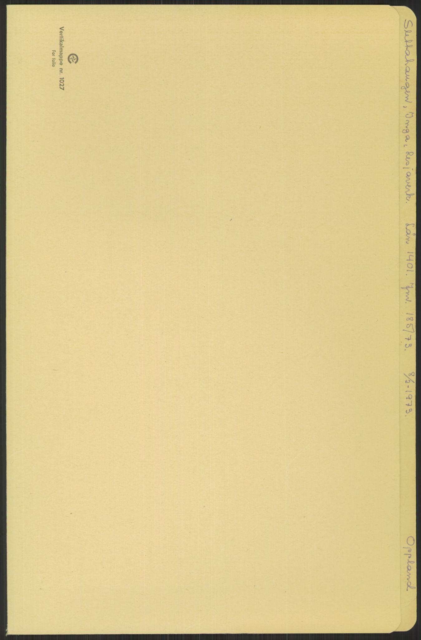 Samlinger til kildeutgivelse, Amerikabrevene, AV/RA-EA-4057/F/L0014: Innlån fra Oppland: Nyberg - Slettahaugen, 1838-1914, p. 849