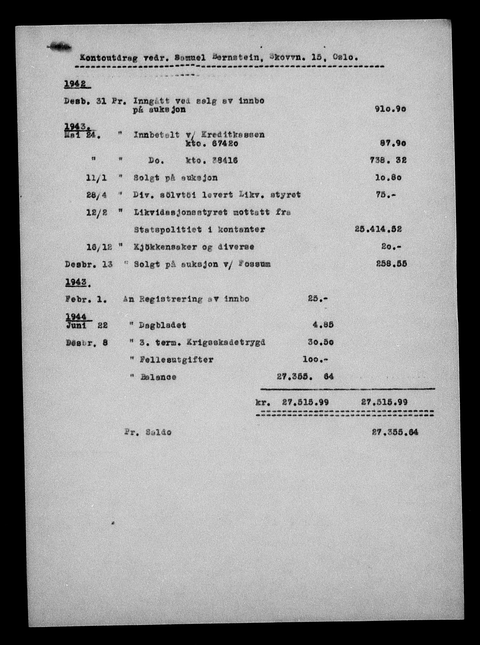 Justisdepartementet, Tilbakeføringskontoret for inndratte formuer, AV/RA-S-1564/H/Hc/Hcc/L0923: --, 1945-1947, p. 612