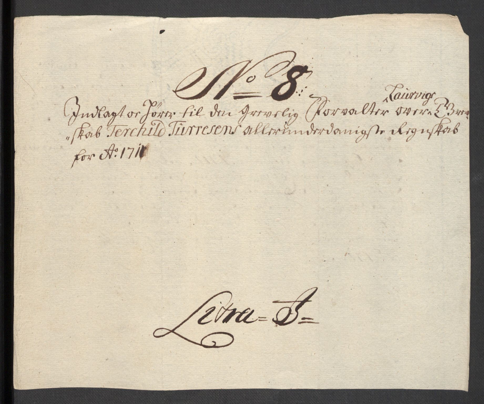 Rentekammeret inntil 1814, Reviderte regnskaper, Fogderegnskap, AV/RA-EA-4092/R33/L1983: Fogderegnskap Larvik grevskap, 1711, p. 164