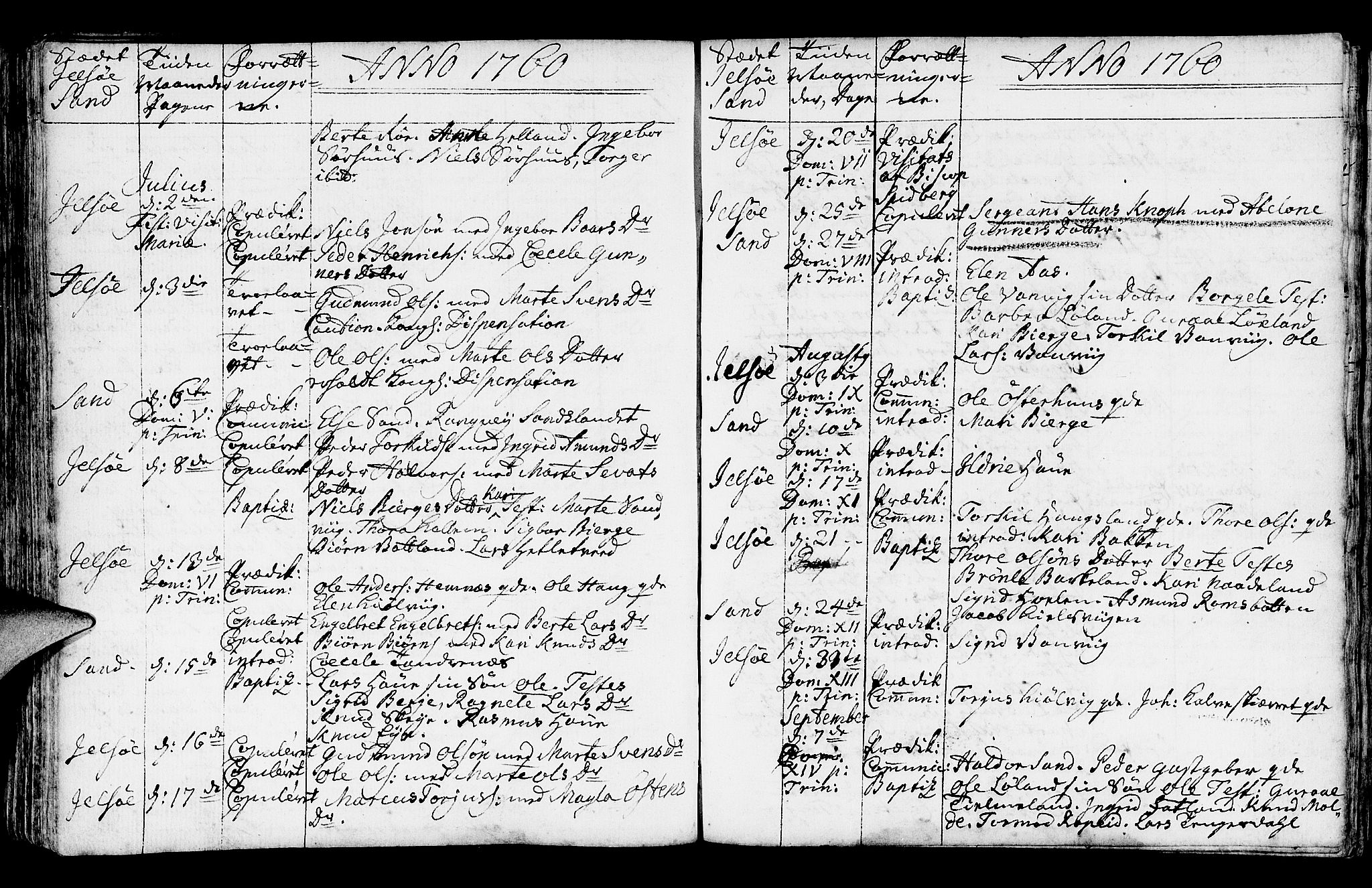 Jelsa sokneprestkontor, AV/SAST-A-101842/01/IV: Parish register (official) no. A 2, 1753-1767