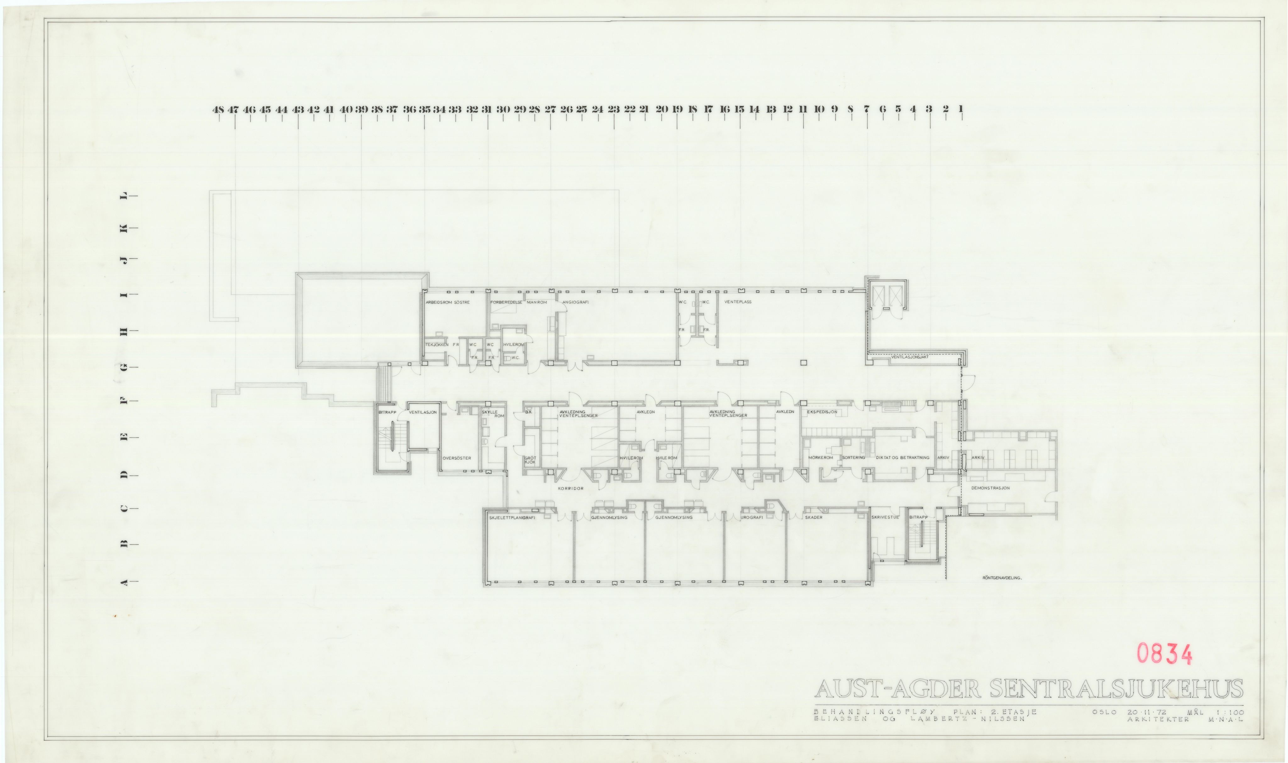 Eliassen og Lambertz-Nilssen Arkitekter, AAKS/PA-2983/T/T02/L0008: Tegningskogger 0834, 1967-1972, p. 7