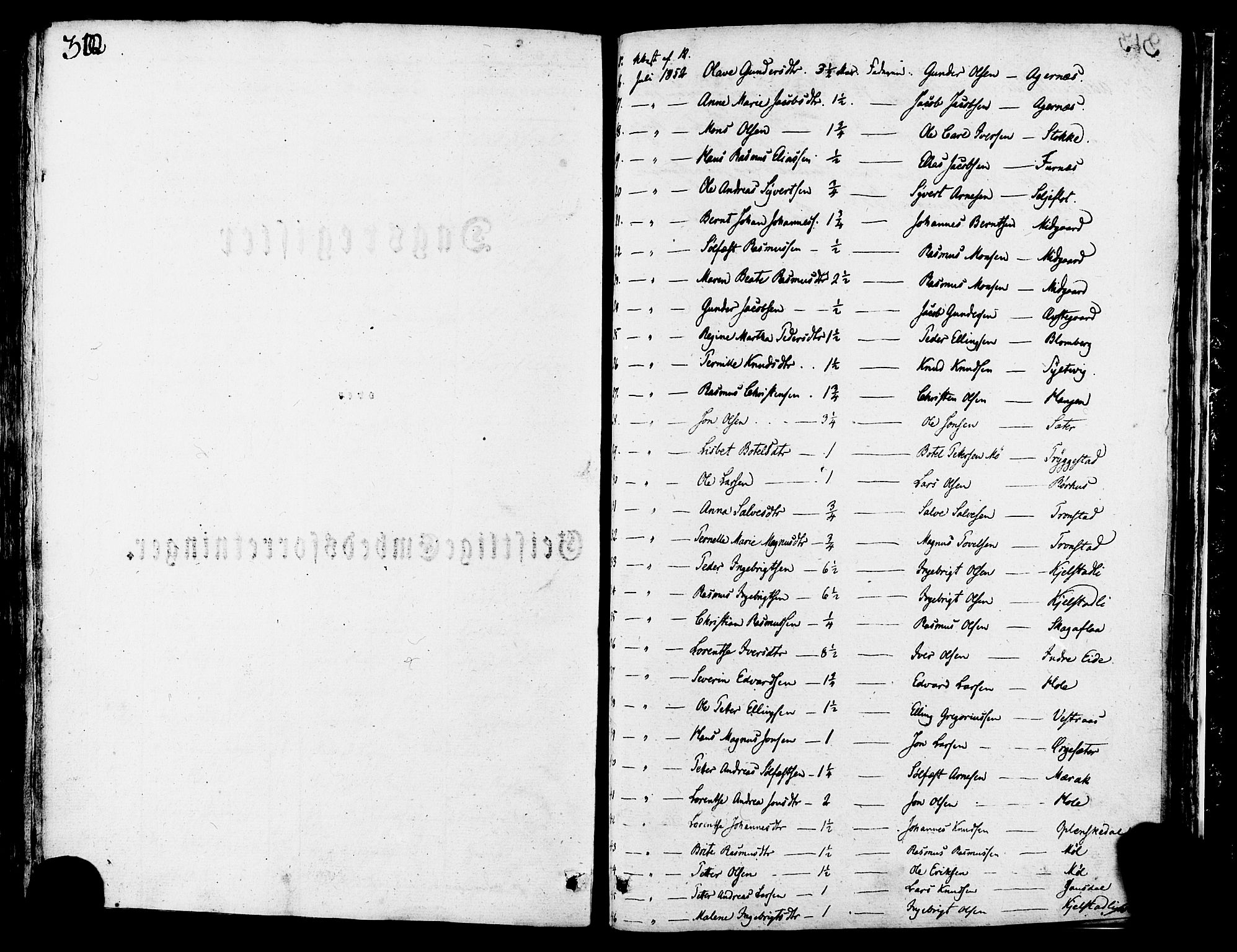 Ministerialprotokoller, klokkerbøker og fødselsregistre - Møre og Romsdal, AV/SAT-A-1454/517/L0221: Parish register (official) no. 517A01, 1827-1858, p. 312