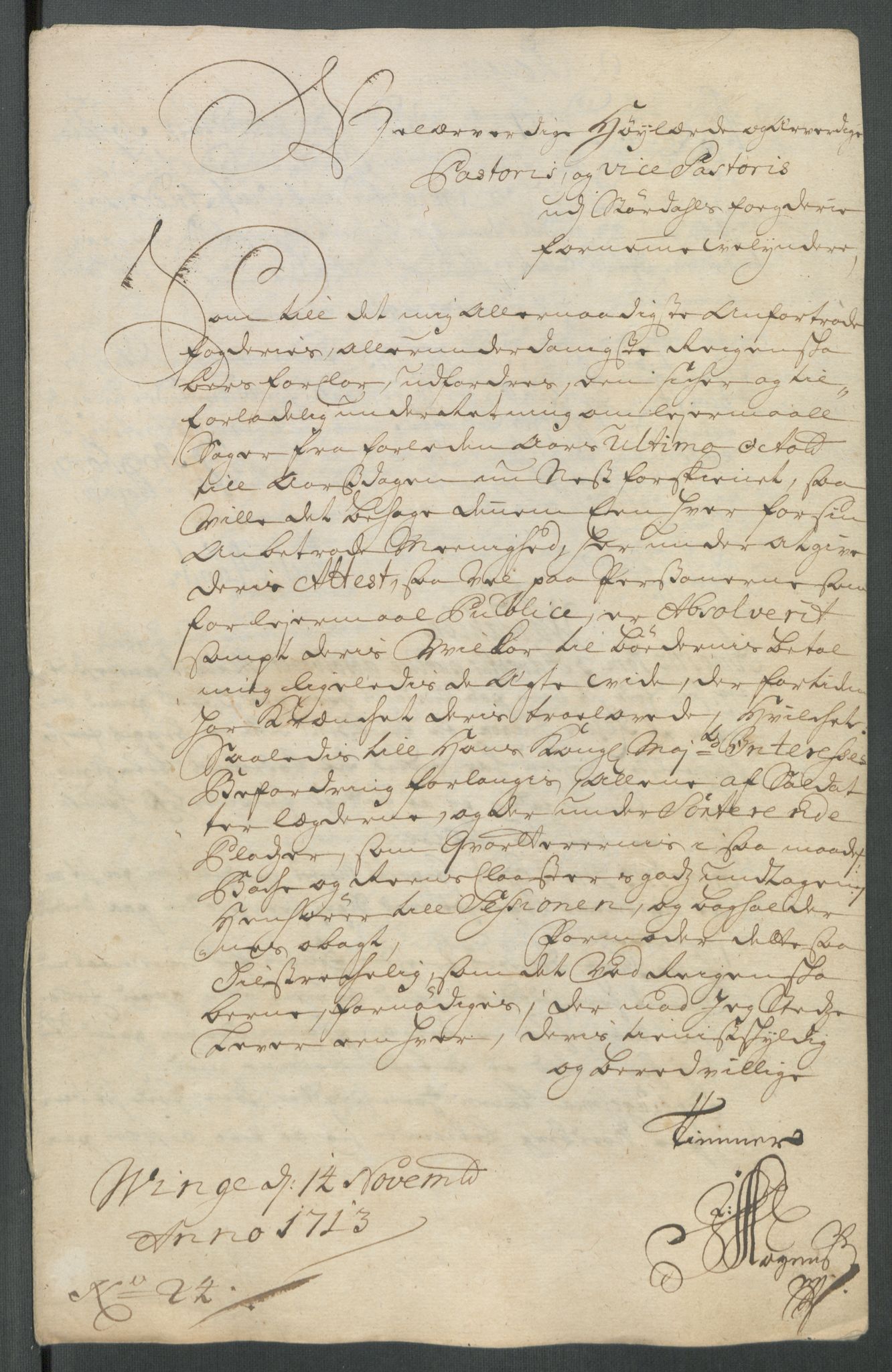 Rentekammeret inntil 1814, Reviderte regnskaper, Fogderegnskap, RA/EA-4092/R62/L4203: Fogderegnskap Stjørdal og Verdal, 1713, p. 241