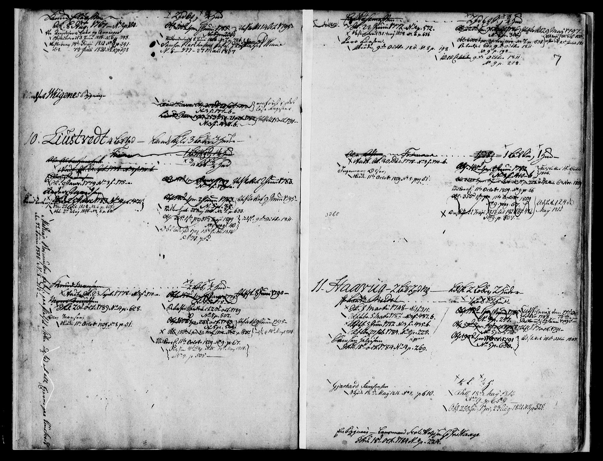Sunnhordland sorenskrivar, SAB/A-2401/1/G/Ga/Gae/L0001: Mortgage register no. II.A.e.1, 1760-1820, p. 6-7