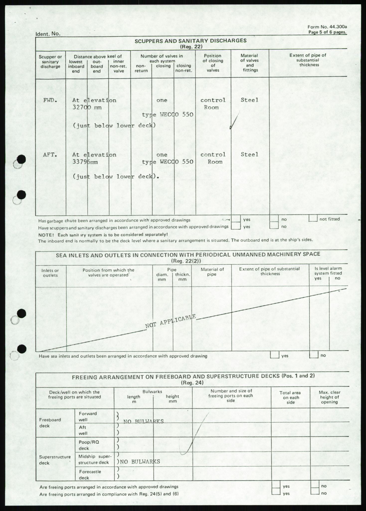 Justisdepartementet, Granskningskommisjonen ved Alexander Kielland-ulykken 27.3.1980, AV/RA-S-1165/D/L0013: H Sjøfartsdirektoratet og Skipskontrollen (H25-H43, H45, H47-H48, H50, H52)/I Det norske Veritas (I34, I41, I47), 1980-1981, p. 724