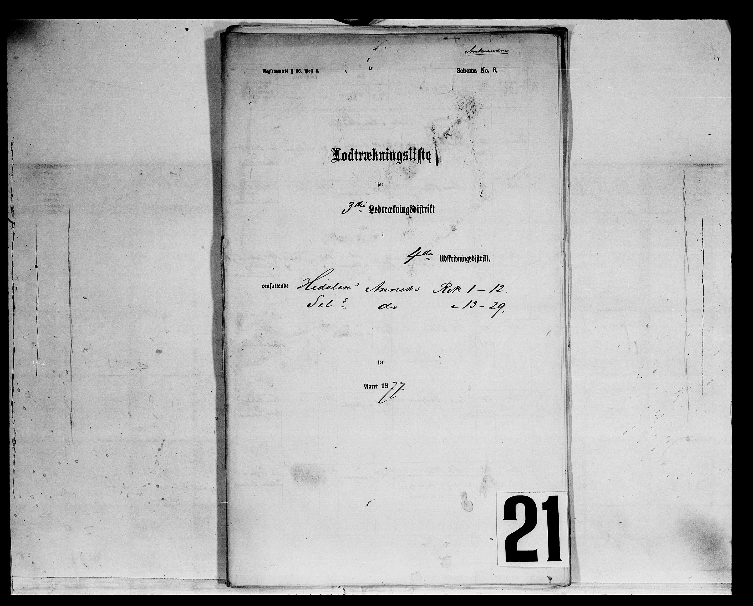 Fylkesmannen i Oppland, SAH/FYO-002/1/K/Kg/L1175: Heidal, Sel, Vågå, Lom og Skjåk, 1860-1879, p. 382