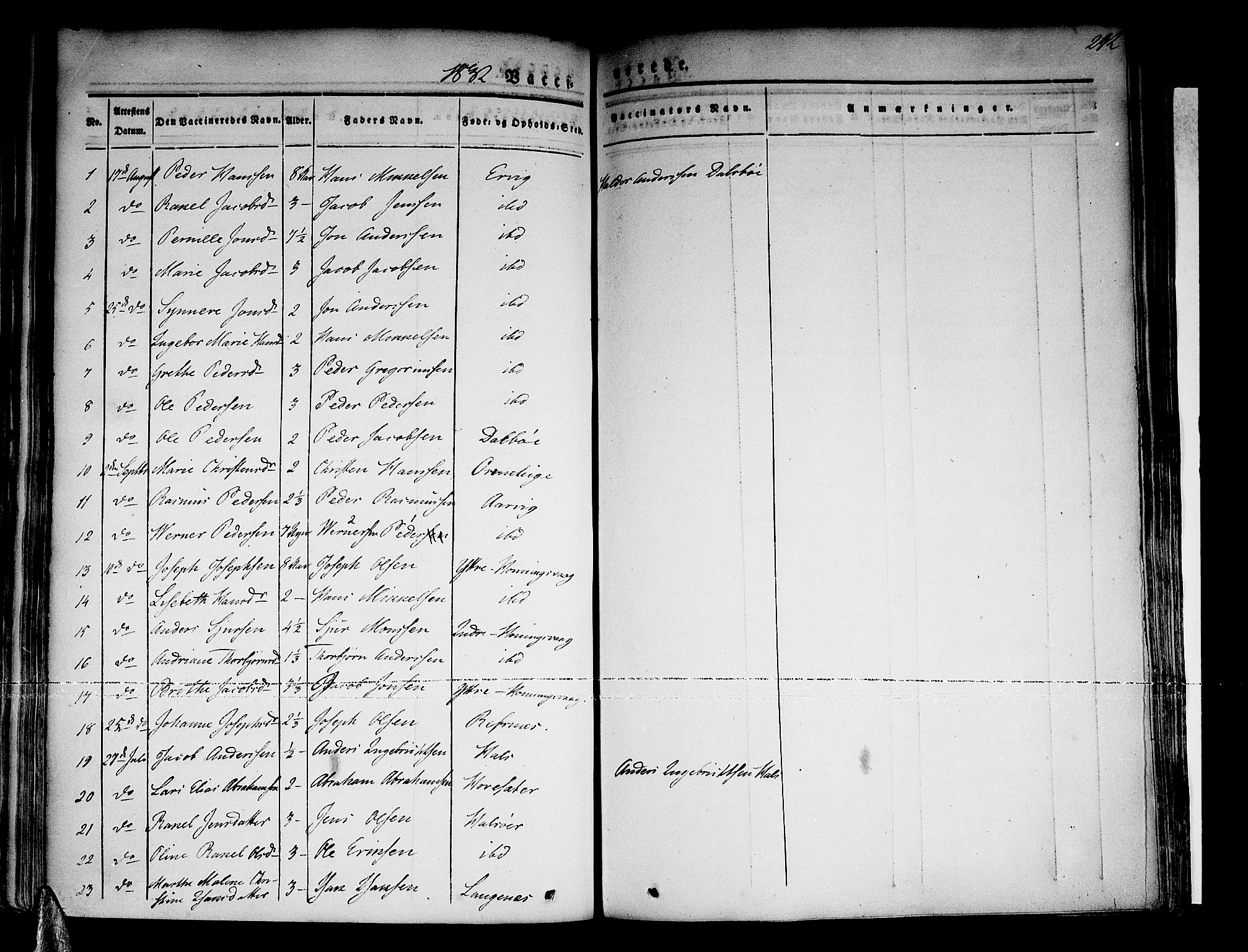 Selje sokneprestembete, SAB/A-99938/H/Ha/Haa/Haaa: Parish register (official) no. A 9, 1829-1844, p. 292