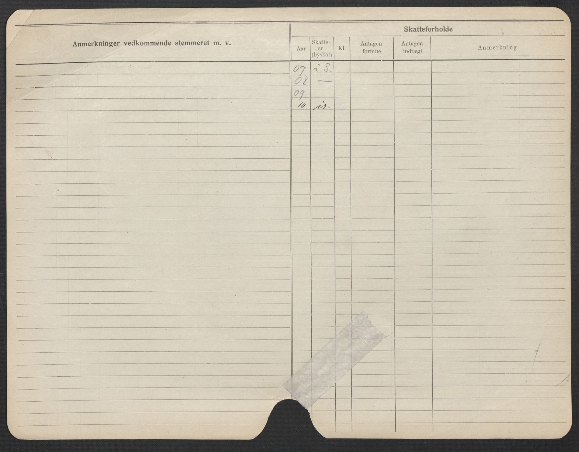 Oslo folkeregister, Registerkort, AV/SAO-A-11715/F/Fa/Fac/L0022: Kvinner, 1906-1914, p. 901b
