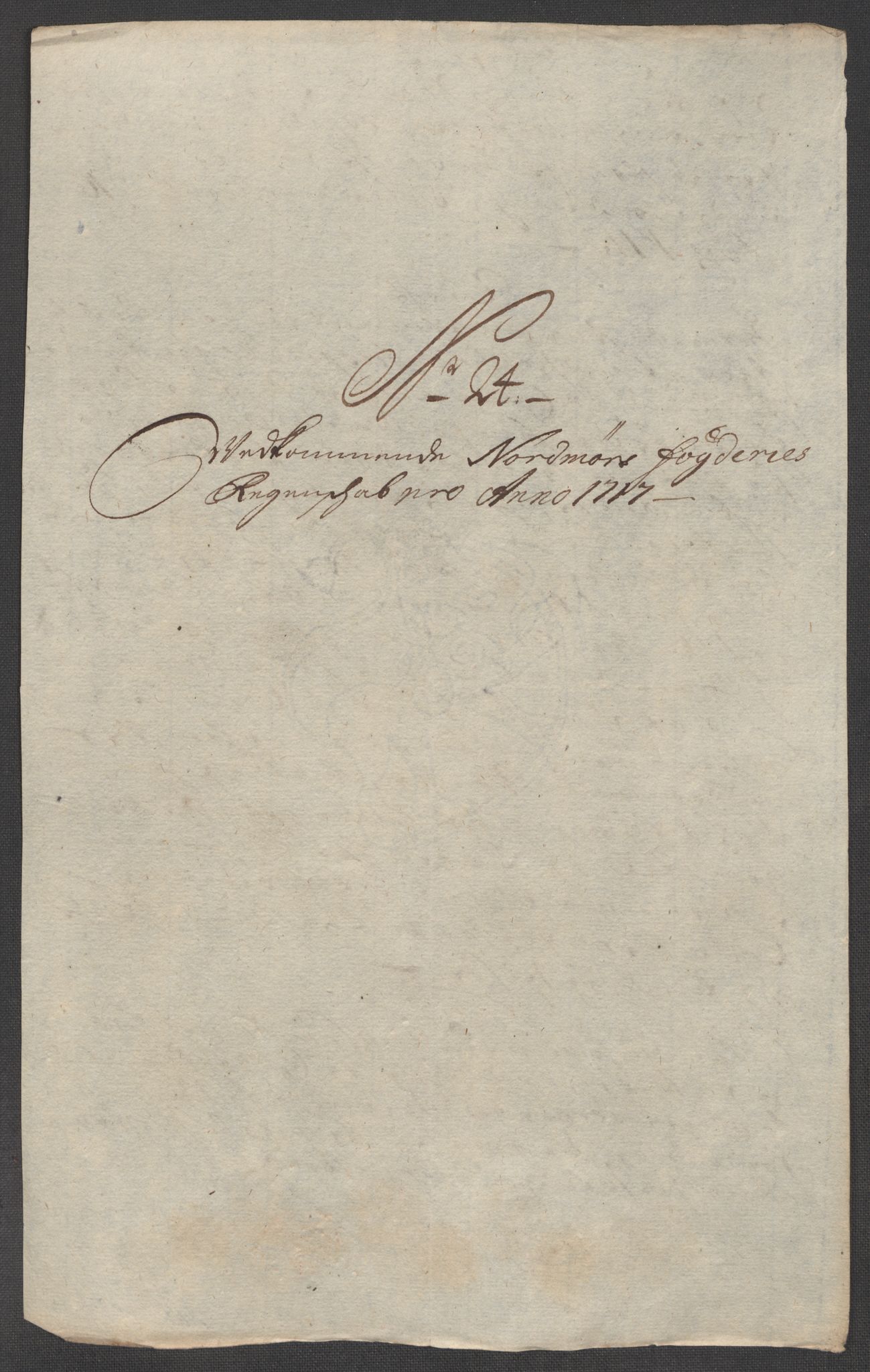 Rentekammeret inntil 1814, Reviderte regnskaper, Fogderegnskap, AV/RA-EA-4092/R56/L3750: Fogderegnskap Nordmøre, 1717, p. 192