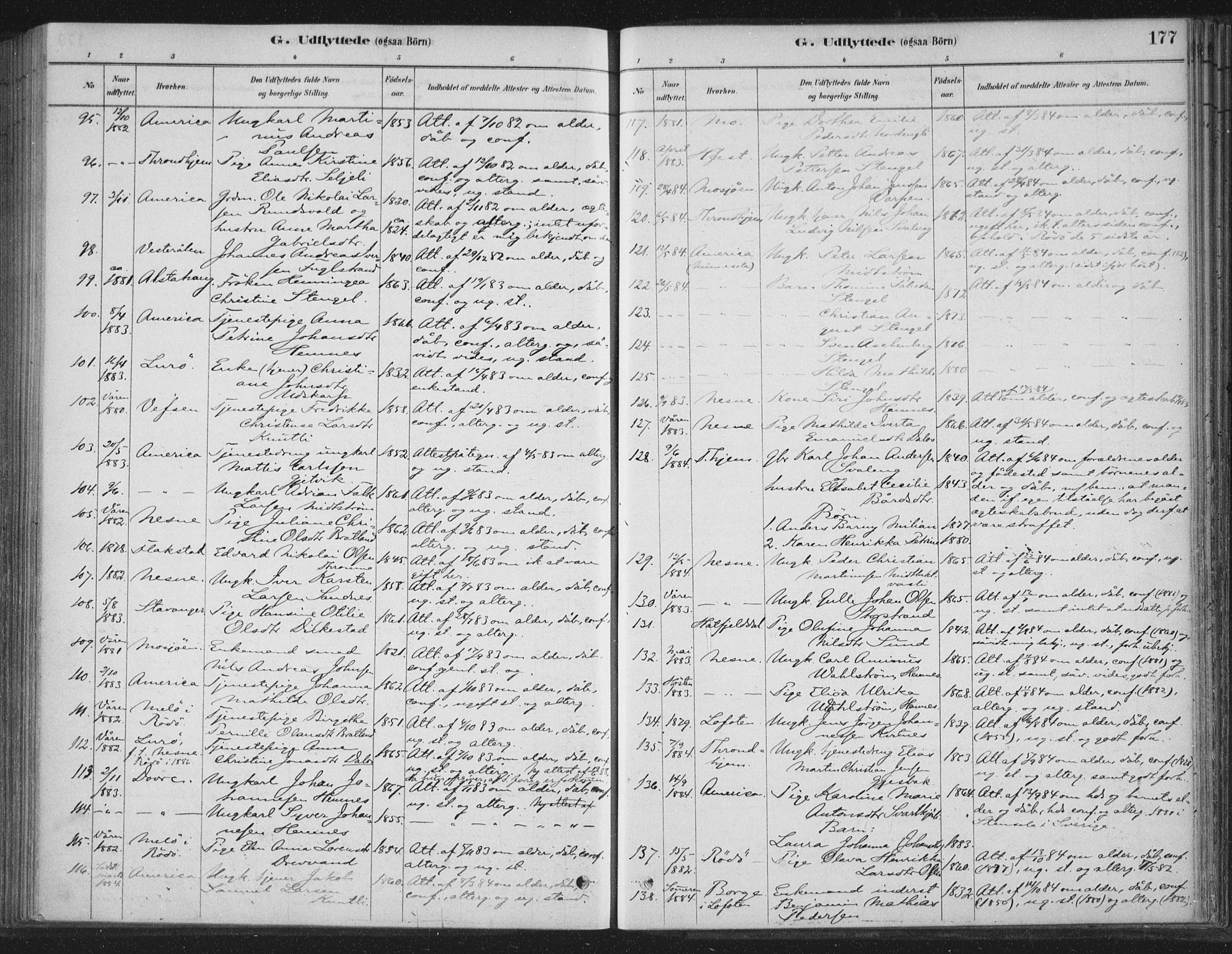 Ministerialprotokoller, klokkerbøker og fødselsregistre - Nordland, AV/SAT-A-1459/825/L0361: Parish register (official) no. 825A15, 1878-1893, p. 177