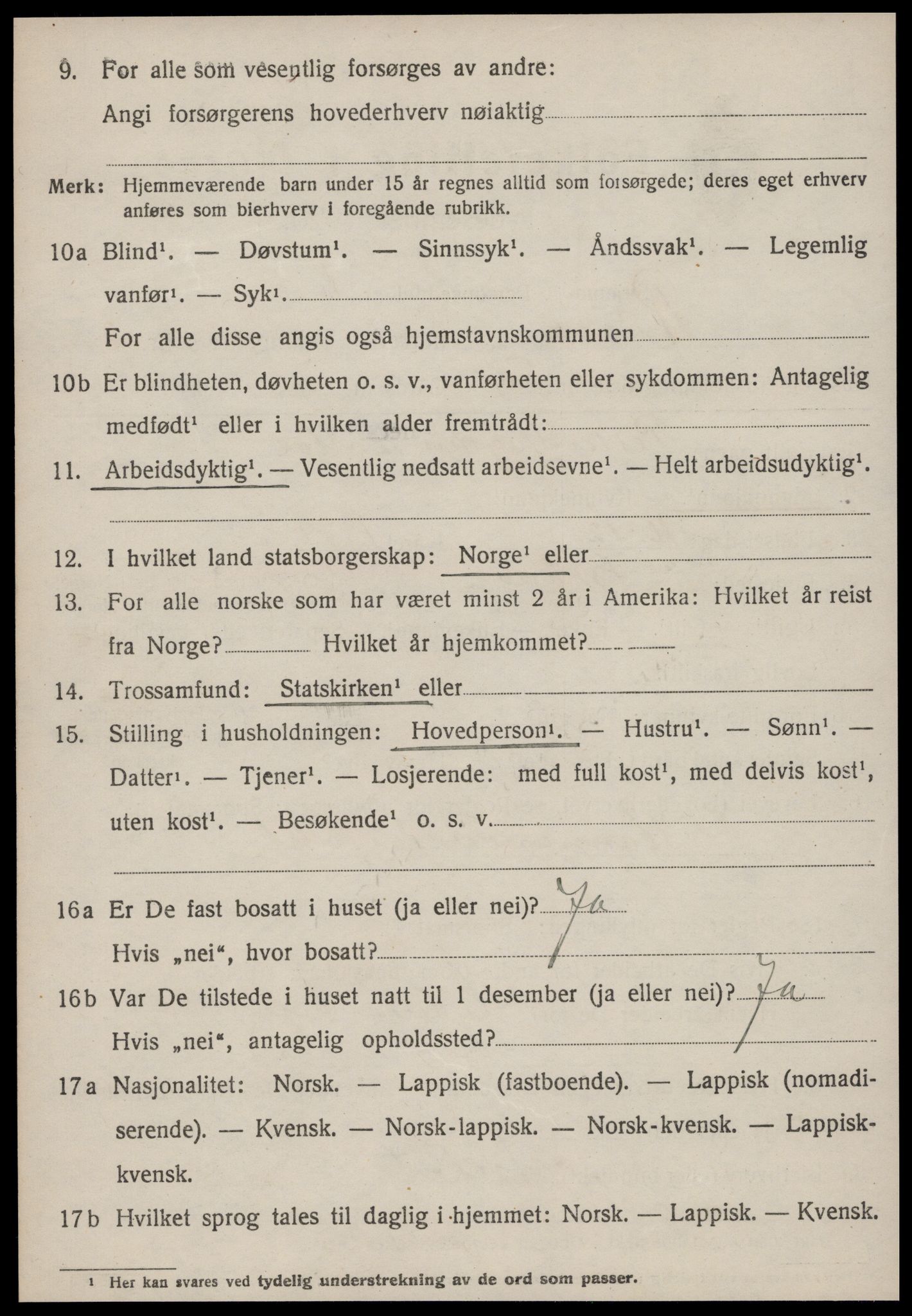 SAT, 1920 census for Rissa, 1920, p. 2280