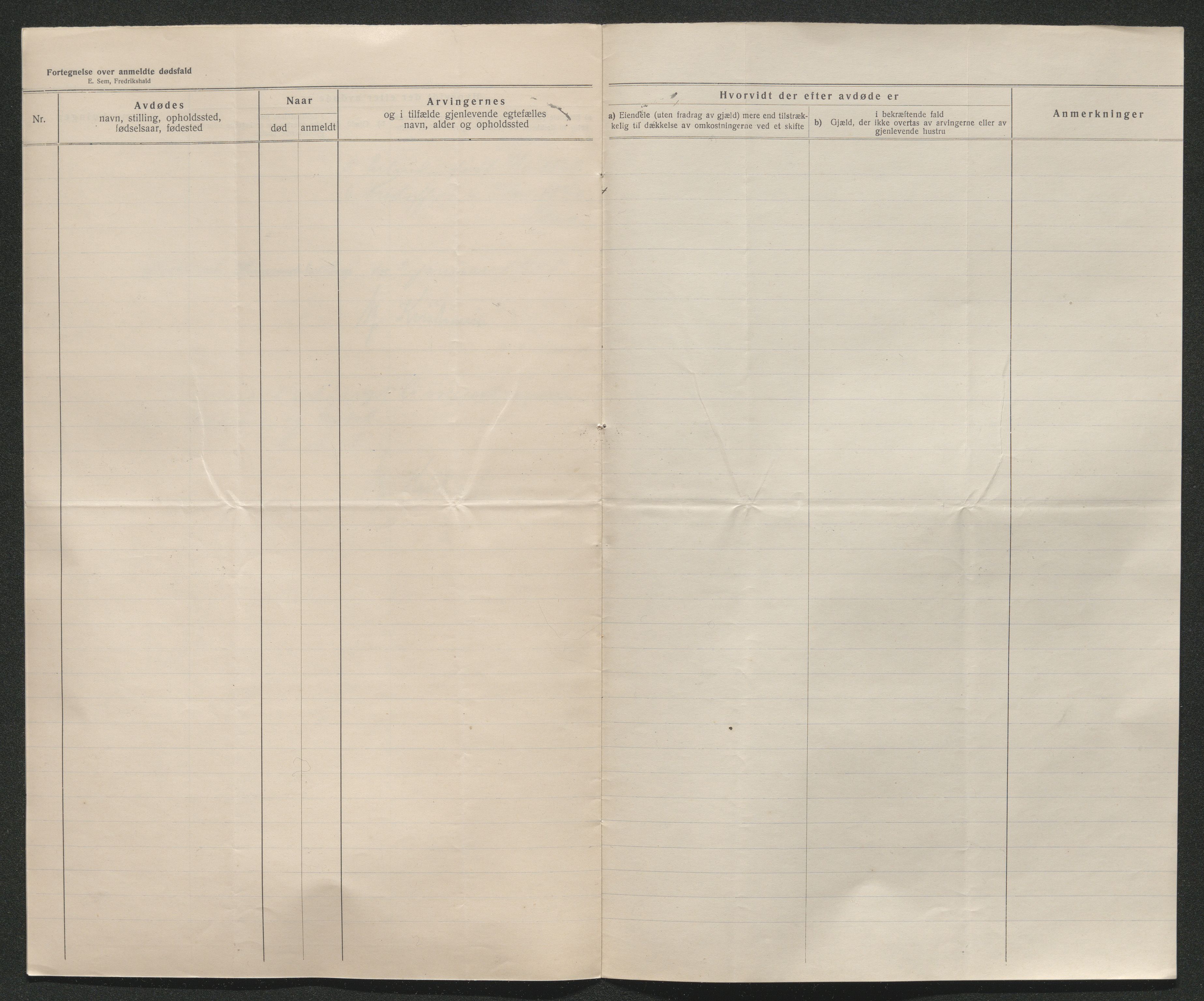 Eiker, Modum og Sigdal sorenskriveri, AV/SAKO-A-123/H/Ha/Hab/L0037: Dødsfallsmeldinger, 1914-1915, p. 634