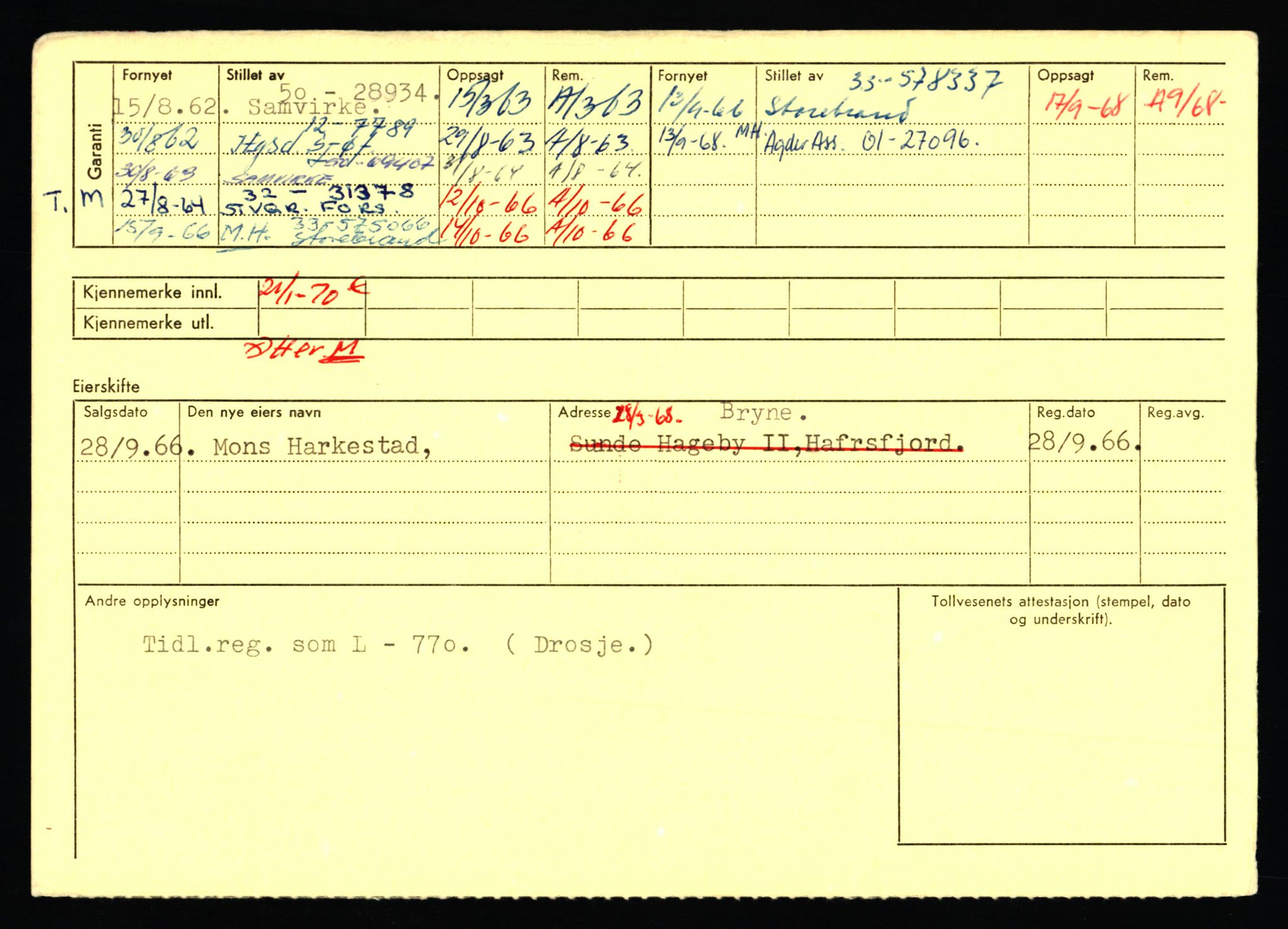 Stavanger trafikkstasjon, AV/SAST-A-101942/0/F/L0071: L-80500 - L-82199, 1930-1971, p. 2102