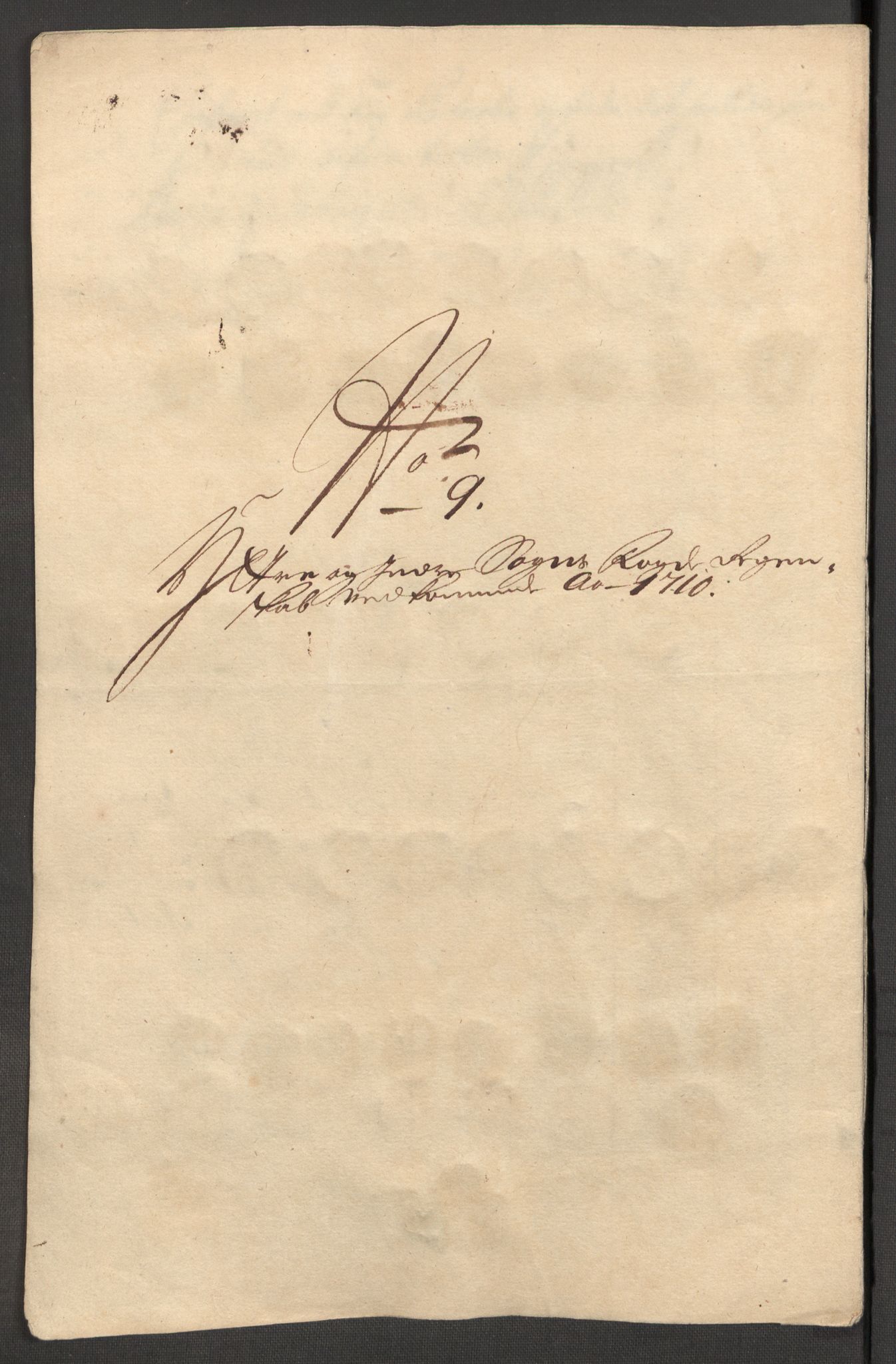 Rentekammeret inntil 1814, Reviderte regnskaper, Fogderegnskap, AV/RA-EA-4092/R52/L3316: Fogderegnskap Sogn, 1709-1710, p. 344