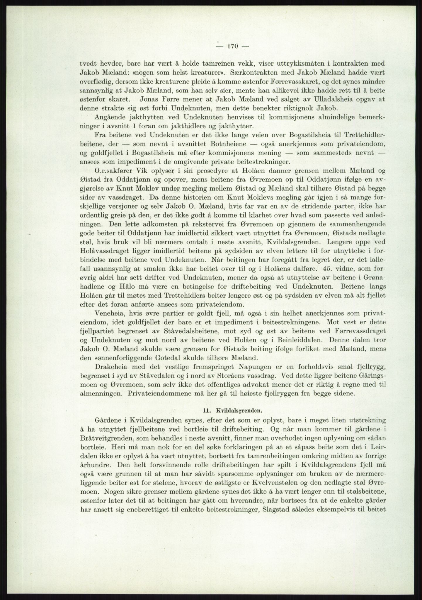 Høyfjellskommisjonen, AV/RA-S-1546/X/Xa/L0001: Nr. 1-33, 1909-1953, p. 1503