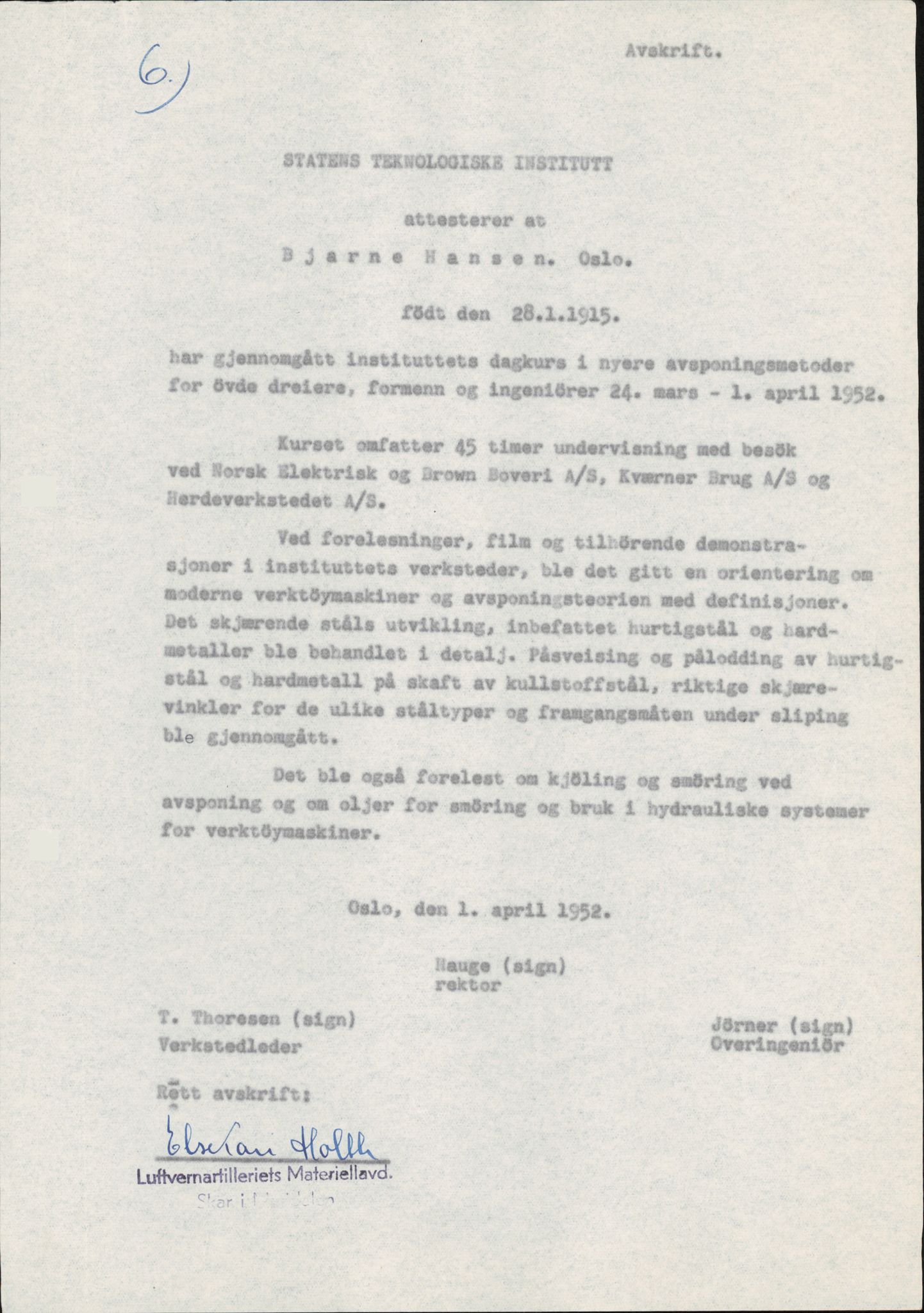 Forsvaret, Rygge hovedflystasjon, AV/RA-RAFA-2298/P/Pd/L0036: Hansen, Bjarne Carlo - Natterud, Trygve Hansen - f. 1915, 1915, p. 115