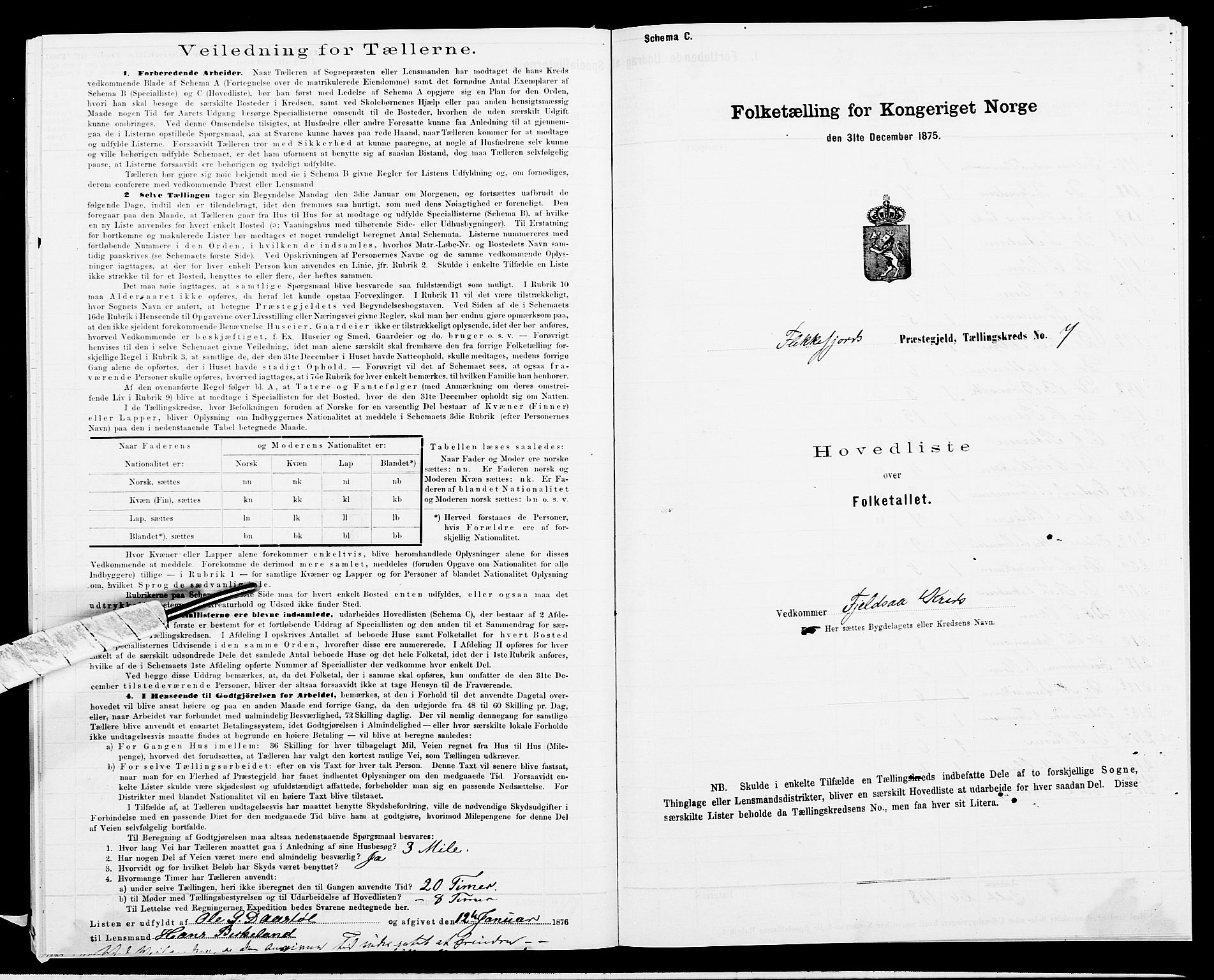 SAK, 1875 census for 1042L Flekkefjord/Nes og Hidra, 1875, p. 56