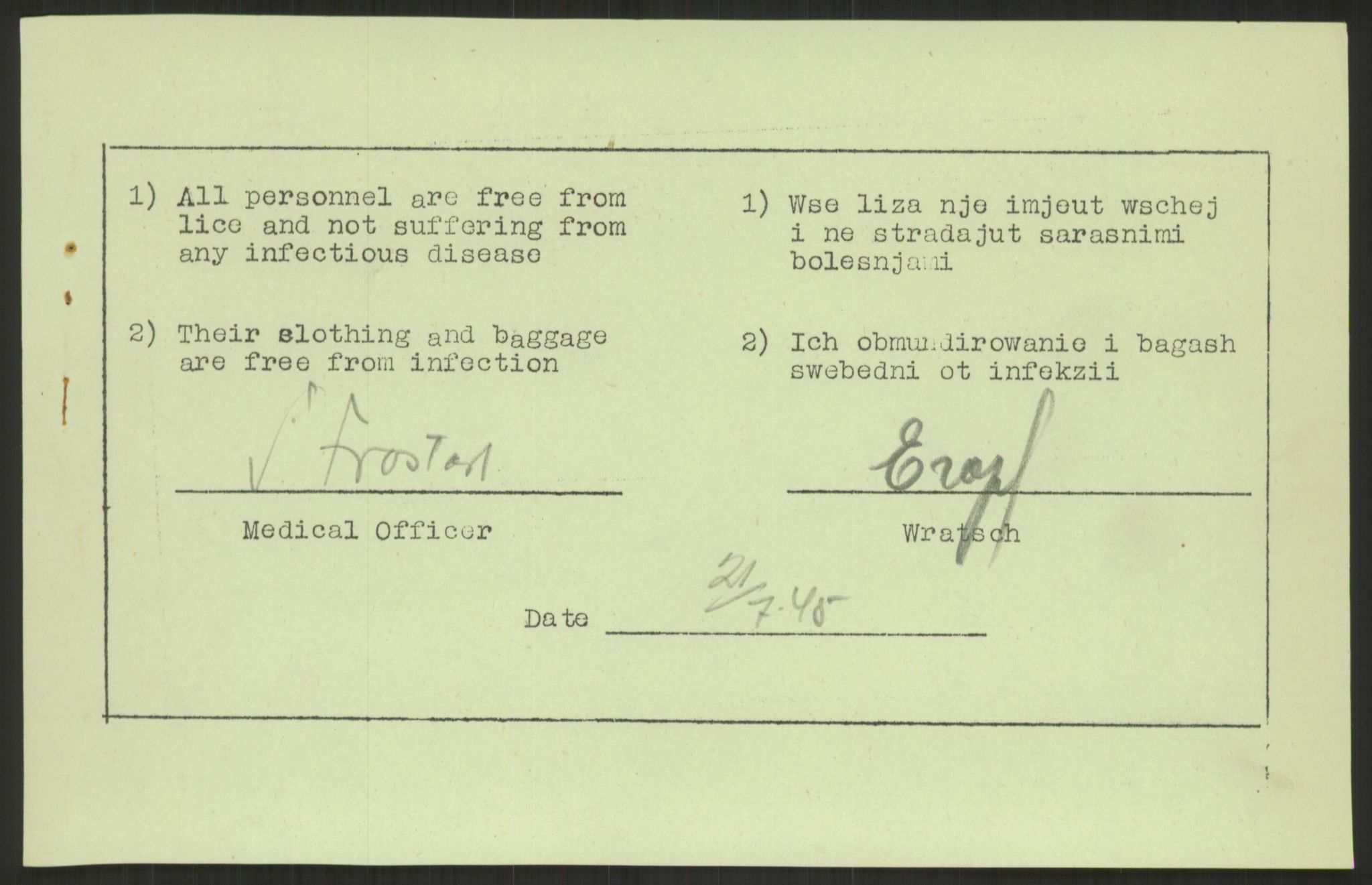 Flyktnings- og fangedirektoratet, Repatrieringskontoret, RA/S-1681/D/Db/L0023: Displaced Persons (DPs) og sivile tyskere, 1945-1948, p. 484
