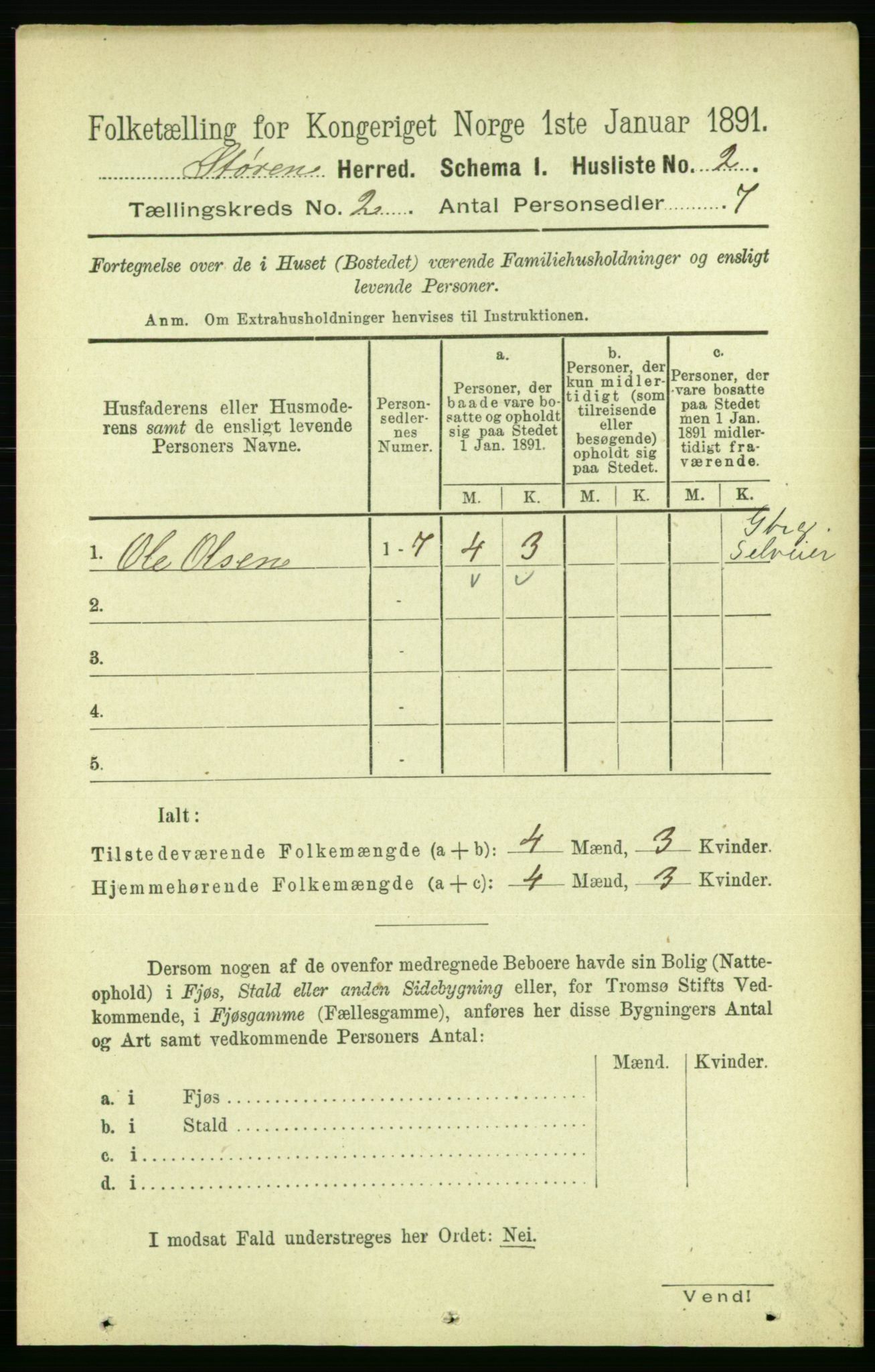 RA, 1891 census for 1648 Støren, 1891, p. 365