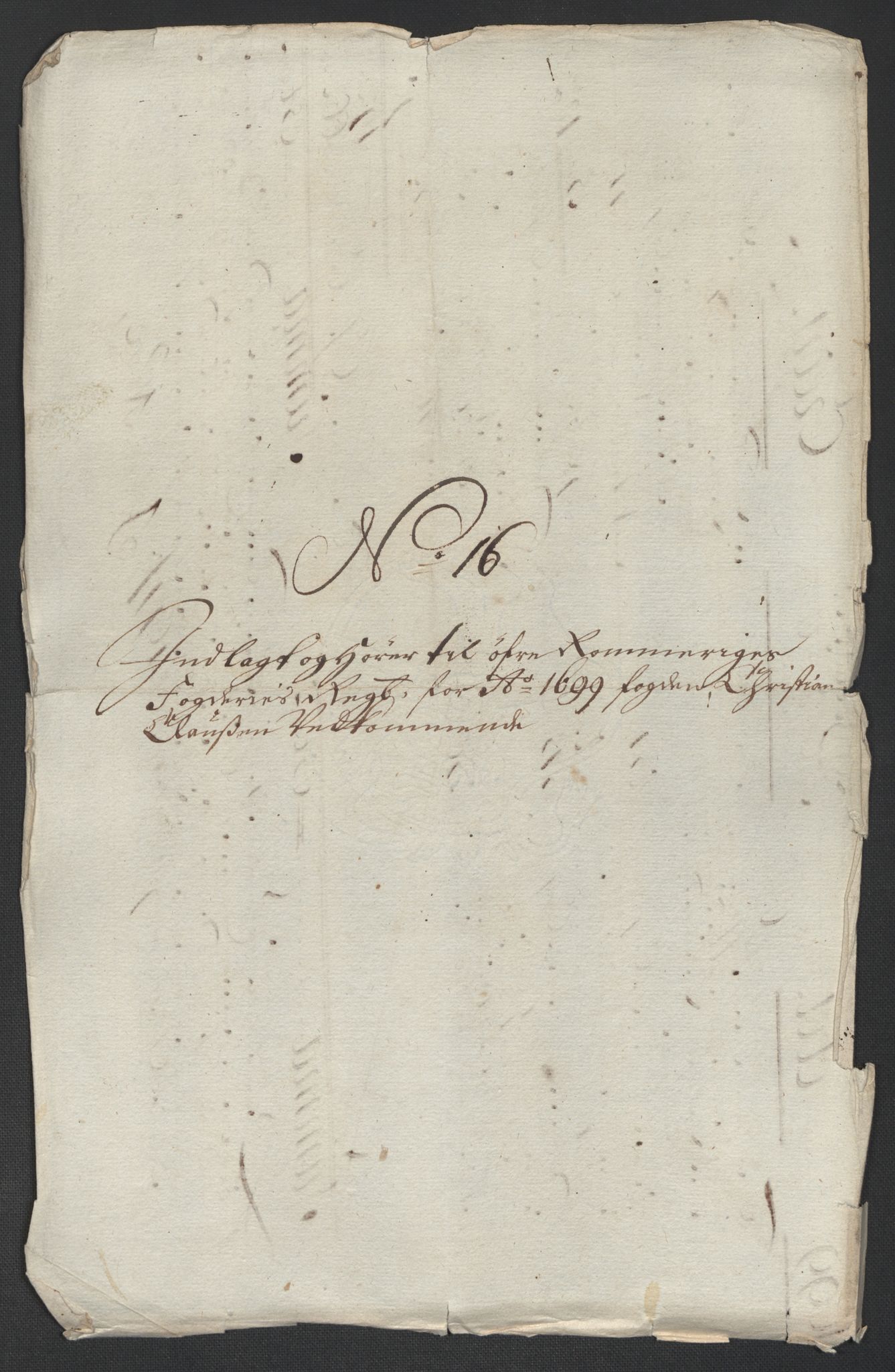 Rentekammeret inntil 1814, Reviderte regnskaper, Fogderegnskap, AV/RA-EA-4092/R12/L0711: Fogderegnskap Øvre Romerike, 1699, p. 293