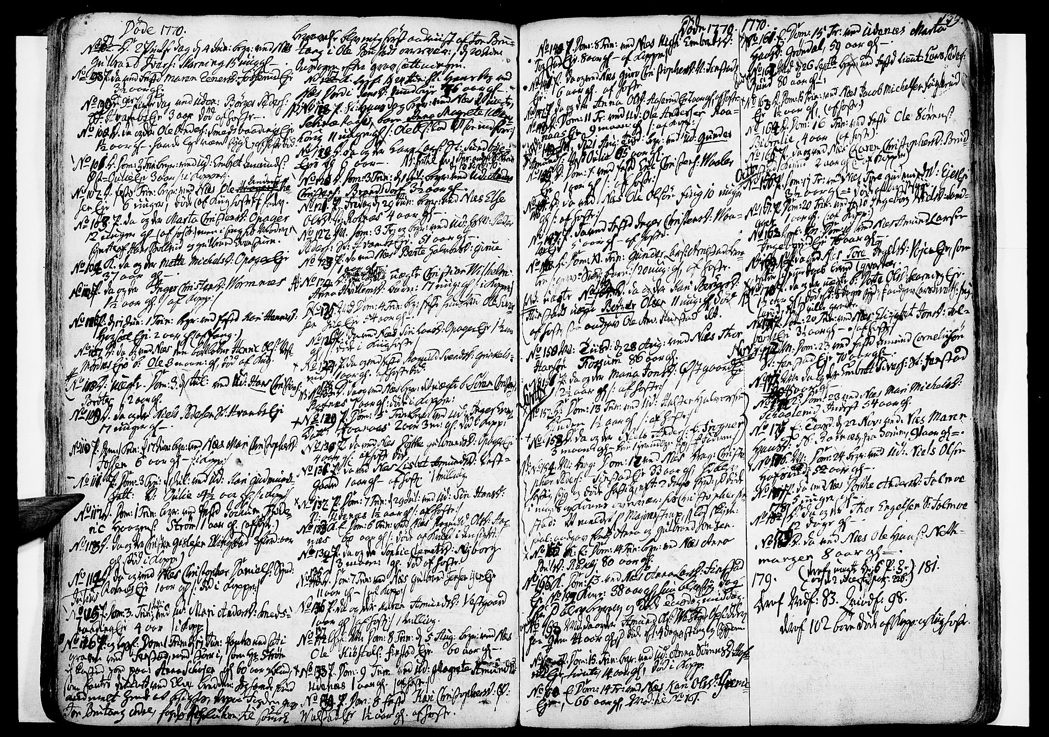 Nes prestekontor Kirkebøker, AV/SAO-A-10410/F/Fa/L0003: Parish register (official) no. I 3, 1734-1781, p. 139