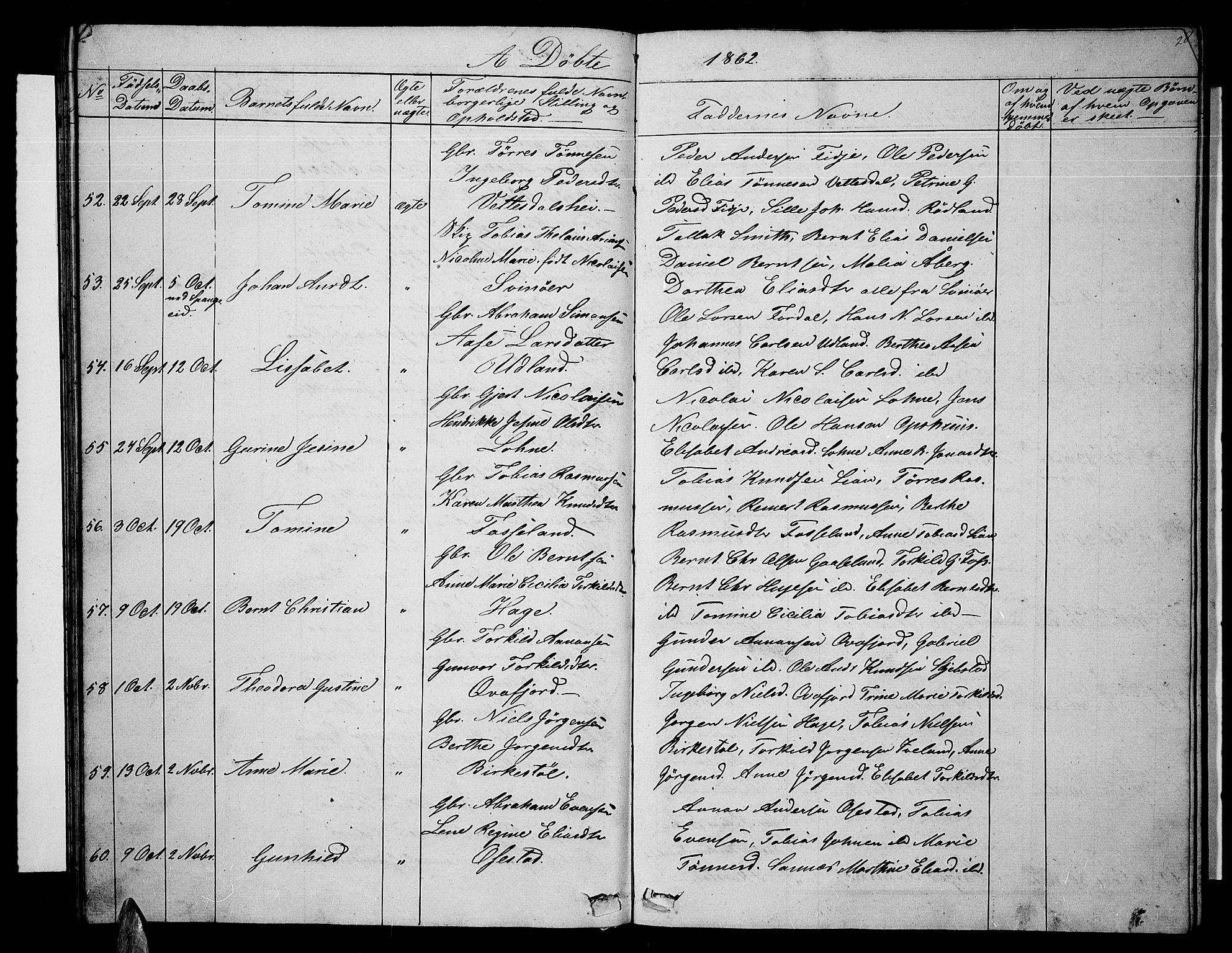 Sør-Audnedal sokneprestkontor, AV/SAK-1111-0039/F/Fb/Fbb/L0003: Parish register (copy) no. B 3, 1859-1868, p. 26