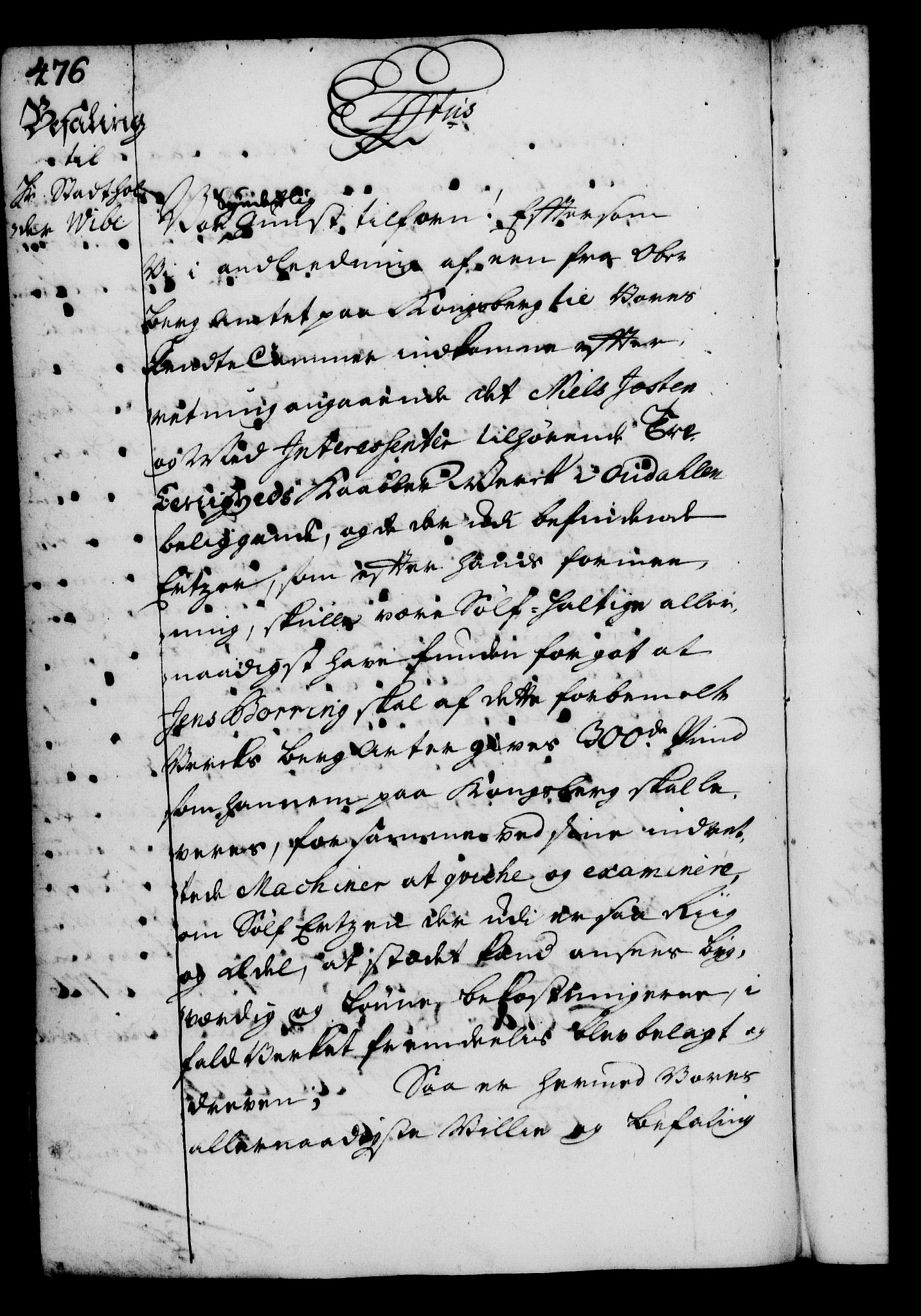 Rentekammeret, Kammerkanselliet, RA/EA-3111/G/Gg/Gga/L0002: Norsk ekspedisjonsprotokoll med register (merket RK 53.2), 1723-1727, p. 476