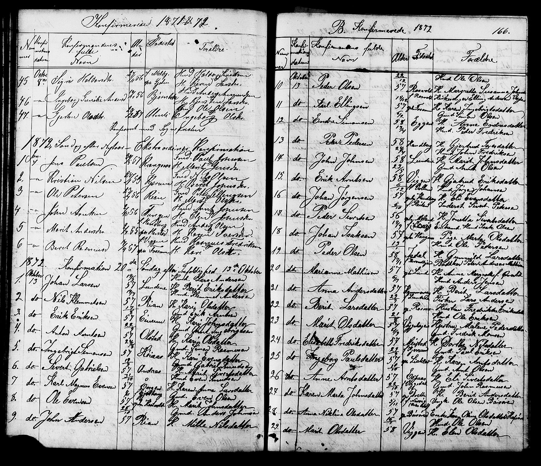 Ministerialprotokoller, klokkerbøker og fødselsregistre - Sør-Trøndelag, SAT/A-1456/665/L0777: Parish register (copy) no. 665C02, 1867-1915, p. 166