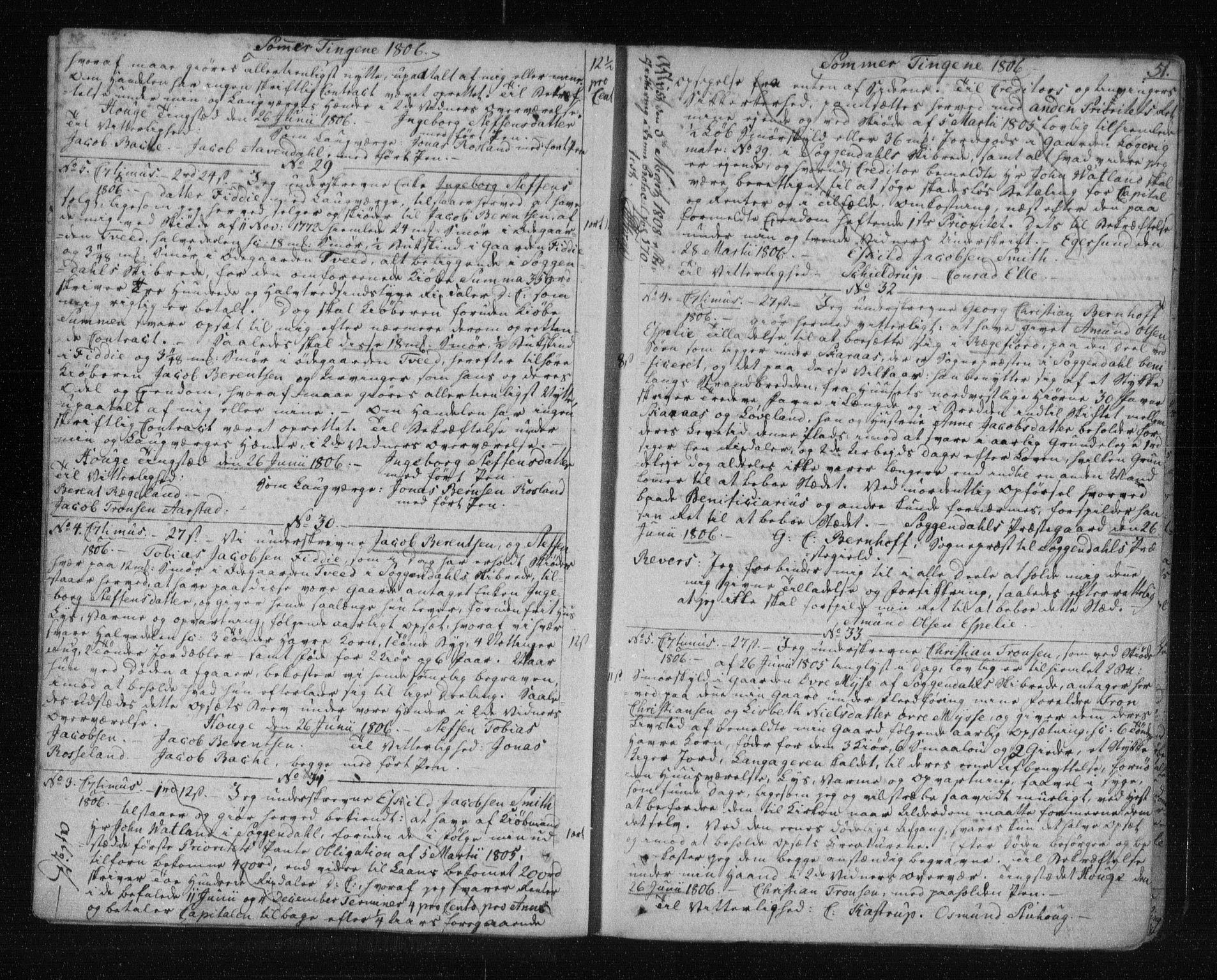 Jæren og Dalane sorenskriveri, AV/SAST-A-100306/4/41/41B/L0011: Mortgage book no. 8, 1805-1812, p. 51