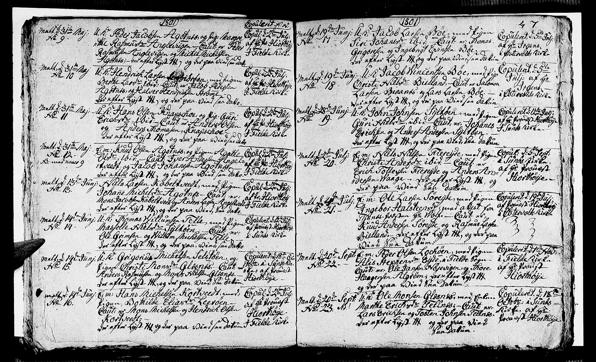 Sund sokneprestembete, AV/SAB-A-99930: Parish register (official) no. A 8, 1788-1815, p. 47