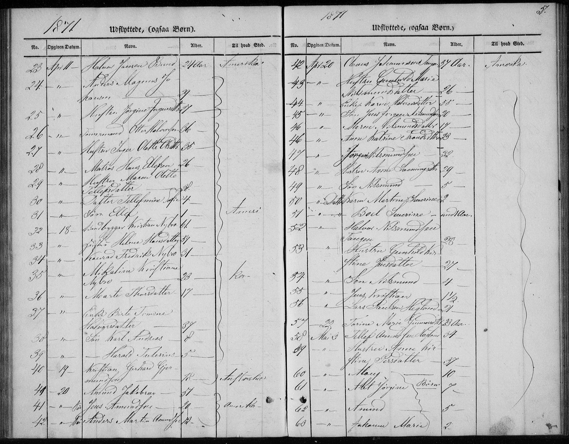 Sannidal kirkebøker, SAKO/A-296/F/Fa/L0013: Parish register (official) no. 13, 1854-1873, p. 51