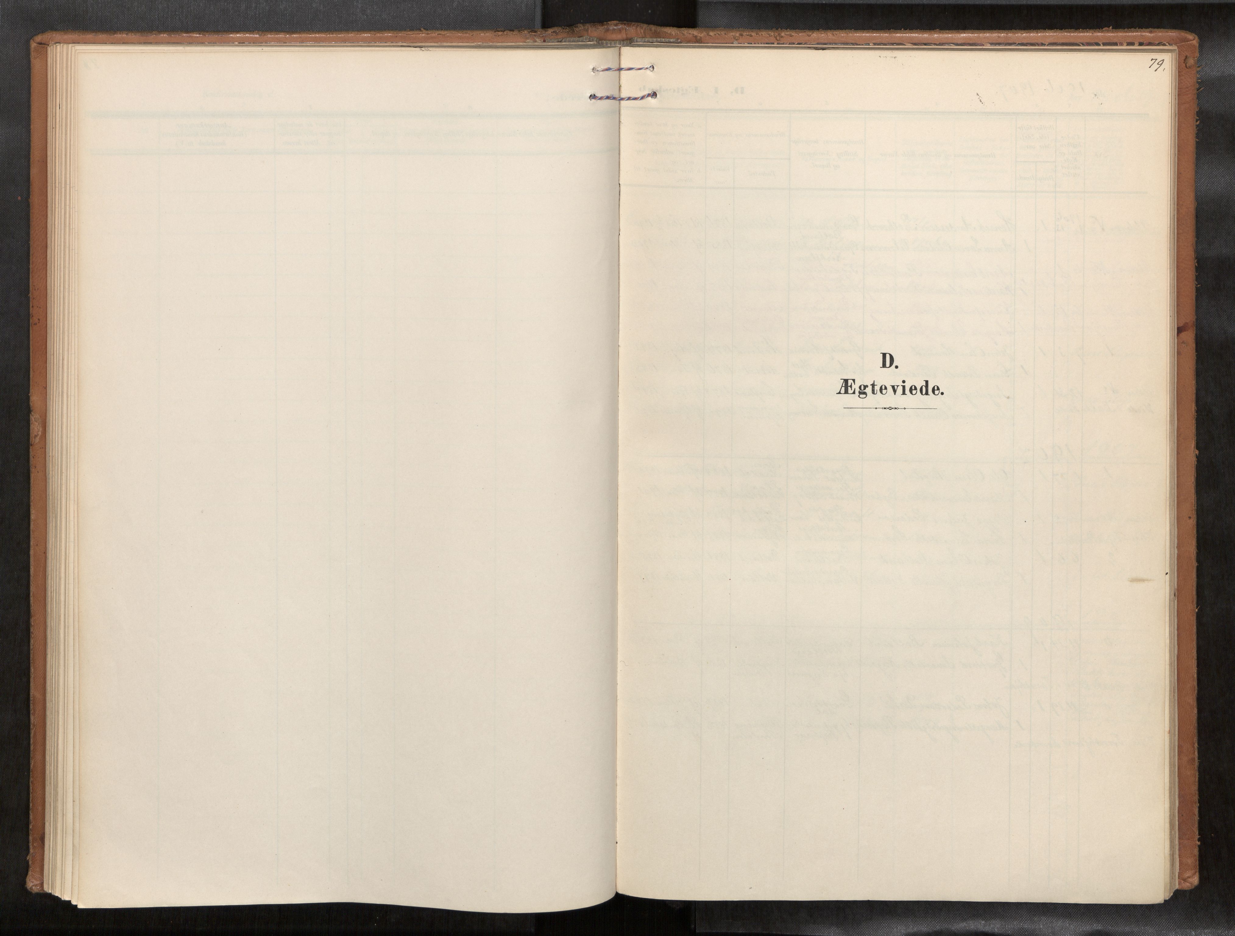 Ministerialprotokoller, klokkerbøker og fødselsregistre - Sør-Trøndelag, SAT/A-1456/693/L1119b: Parish register (official) no. 693A02, 1906-1936, p. 79