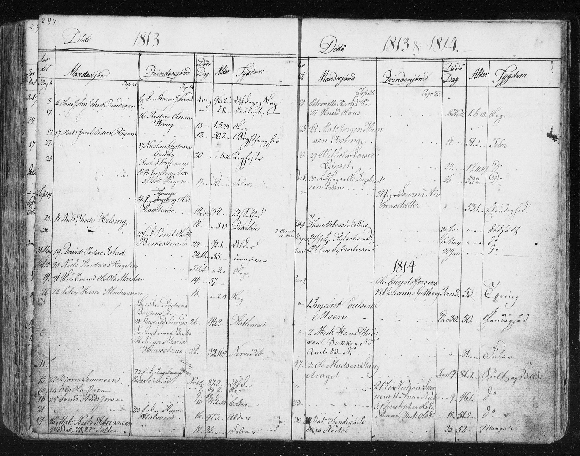 Ministerialprotokoller, klokkerbøker og fødselsregistre - Møre og Romsdal, SAT/A-1454/572/L0841: Parish register (official) no. 572A04, 1784-1819, p. 297